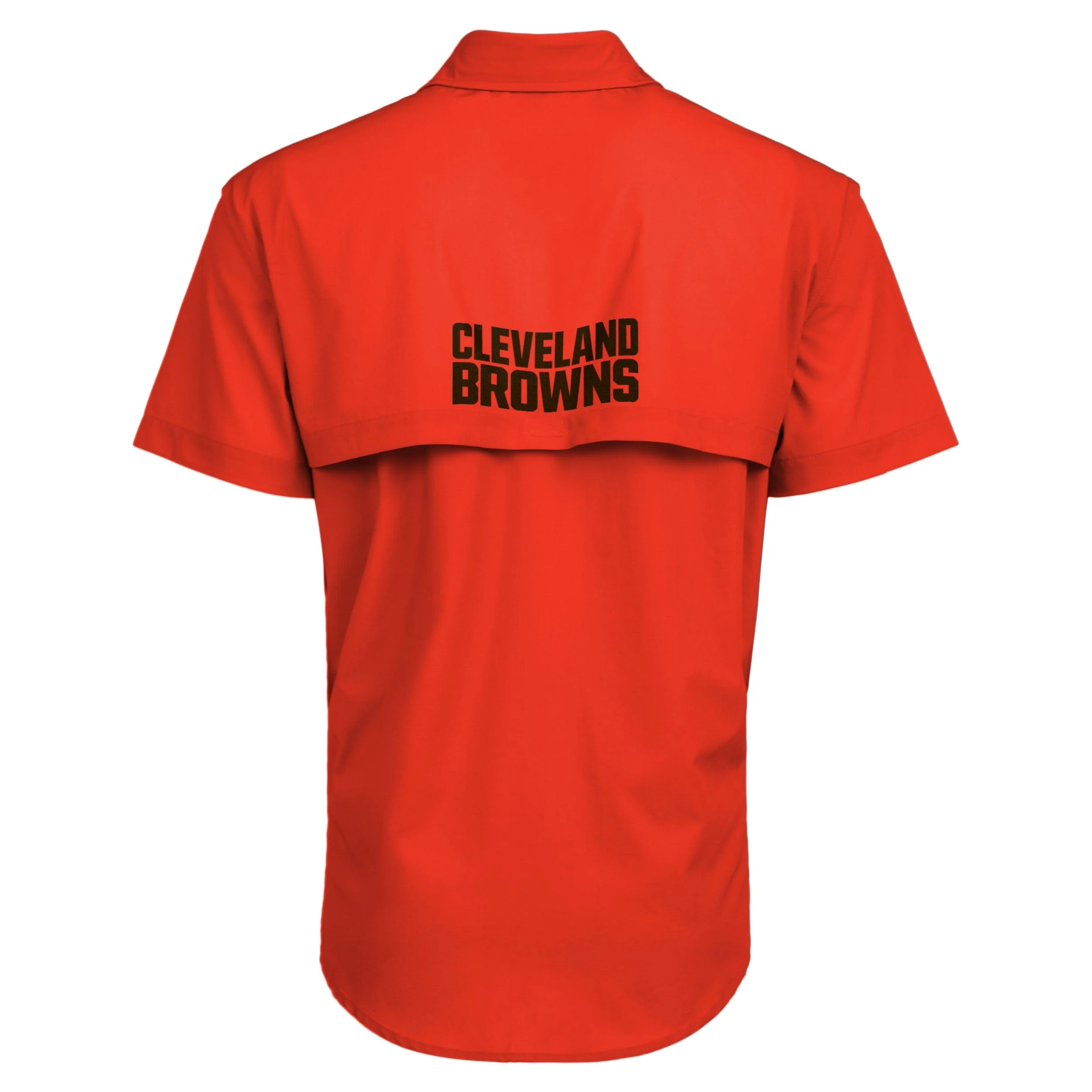 Cleveland Browns NFL Mens Gone Fishing Shirt - Image 2