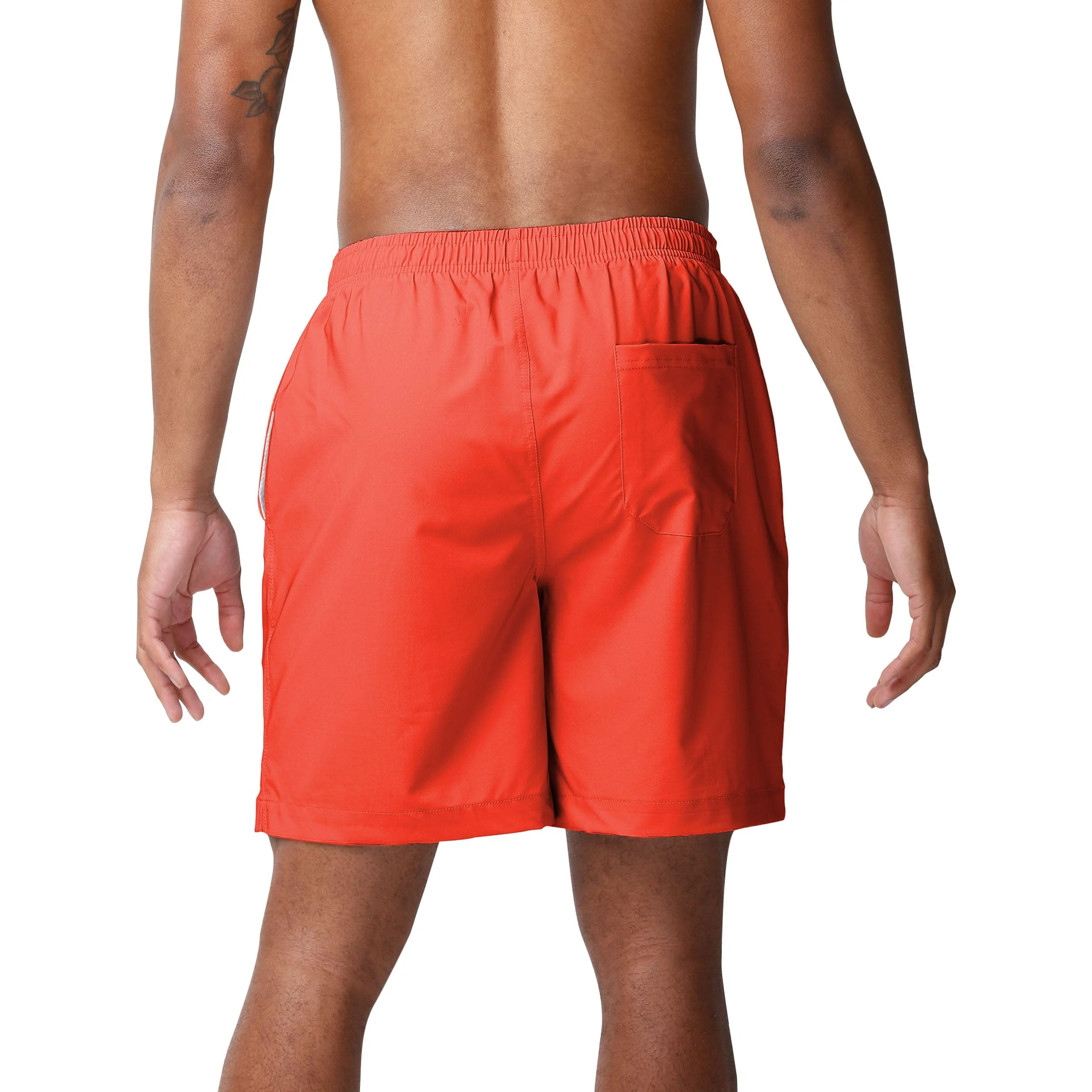 Cleveland Browns NFL Mens Solid Wordmark Traditional Swimming Trunks - Image 3