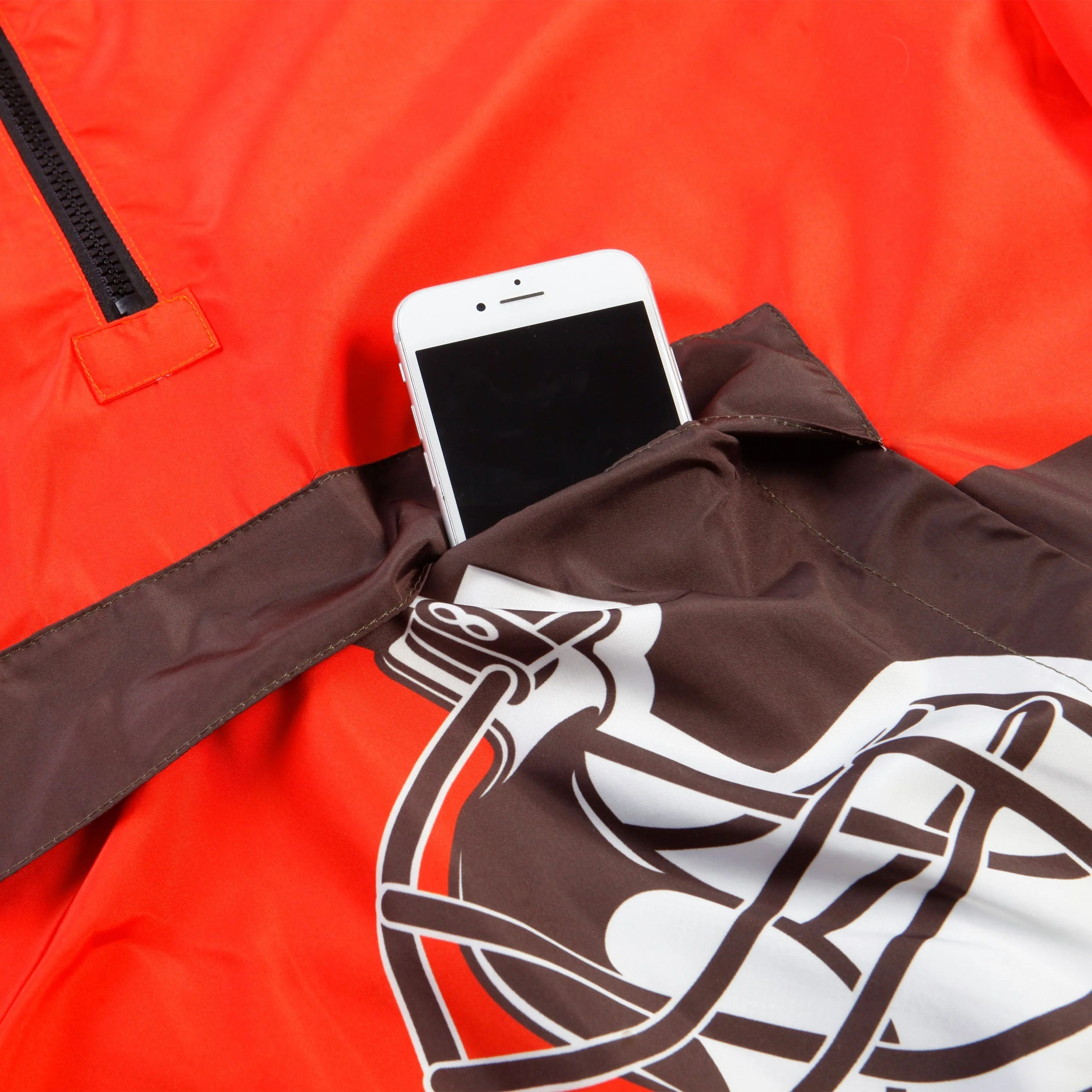 Cleveland Browns NFL Mens Warm-Up Windbreaker - Image 3