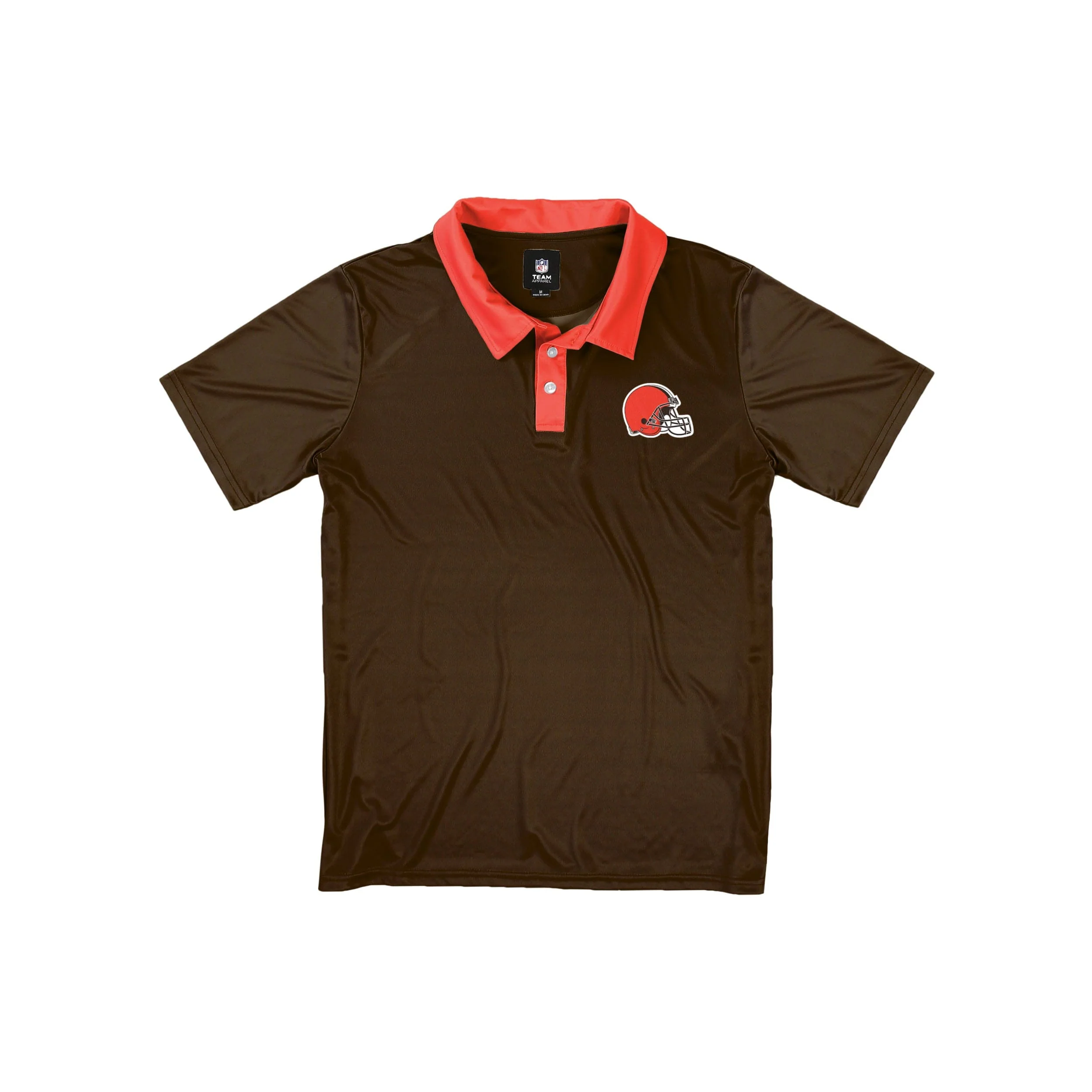 Cleveland Browns NFL Mens Workday Warrior Polyester Polo - Image 4