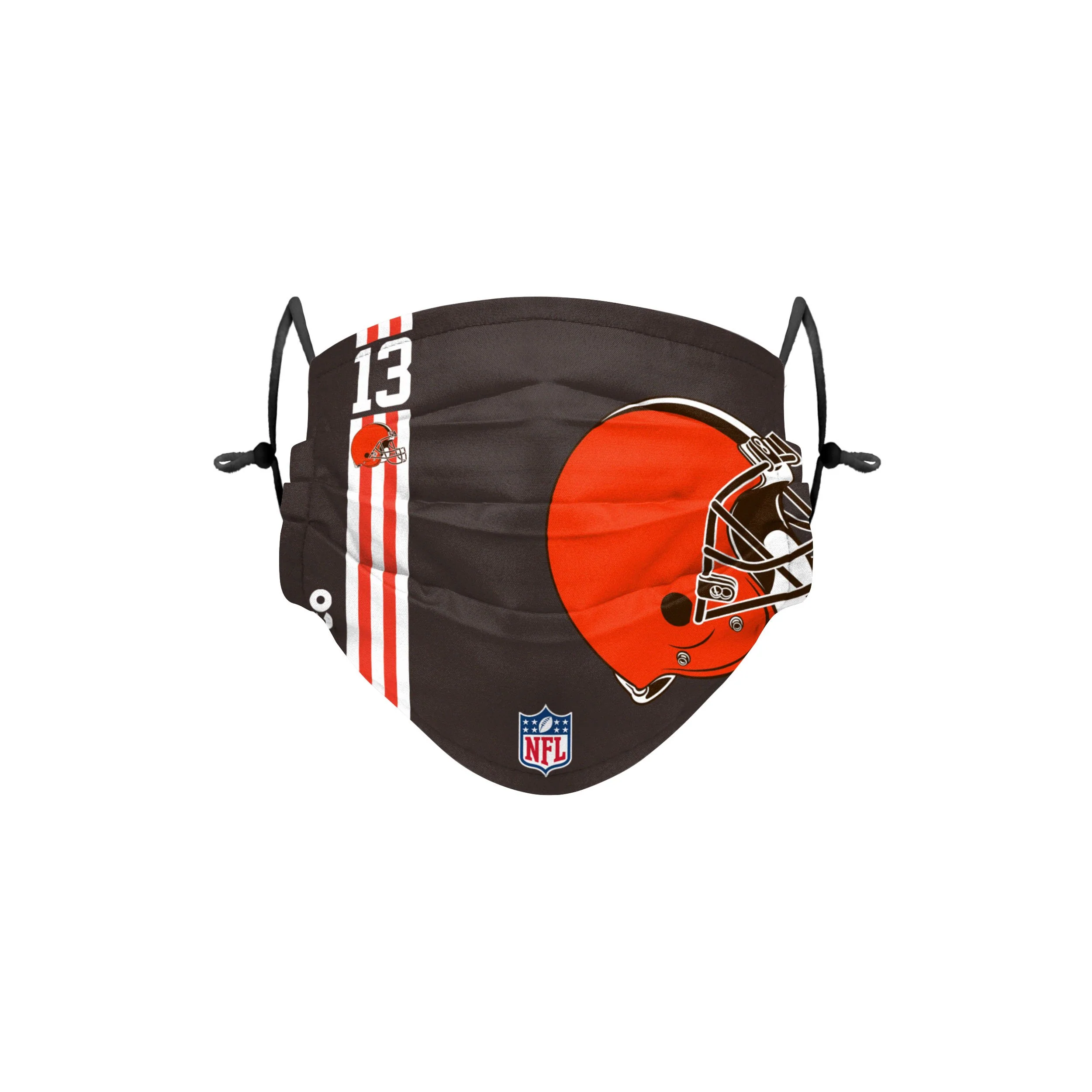 Cleveland Browns NFL Odell Beckham Jr On-Field Sideline Logo Face Cover