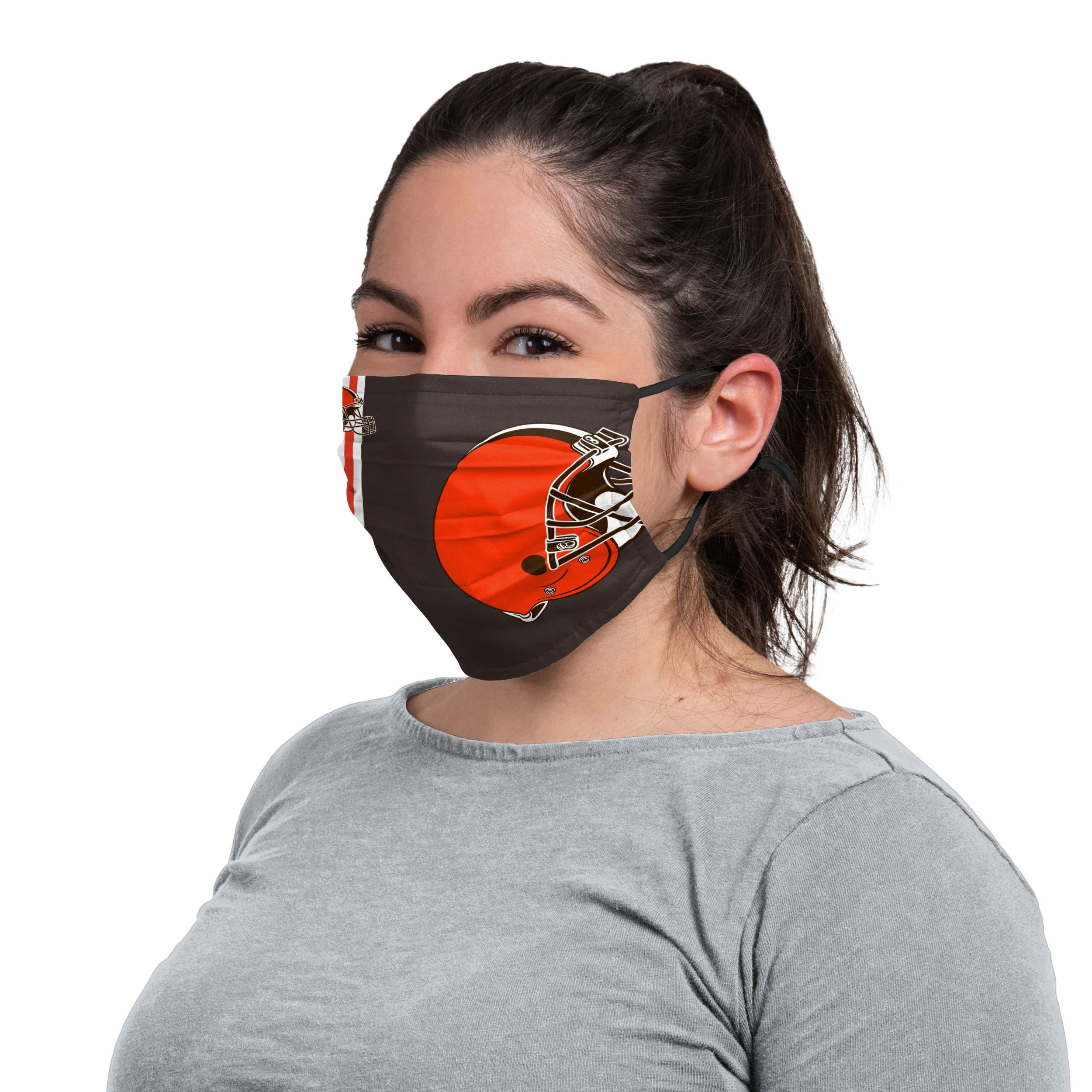 Cleveland Browns NFL On-Field Sideline Logo Face Cover - Image 3