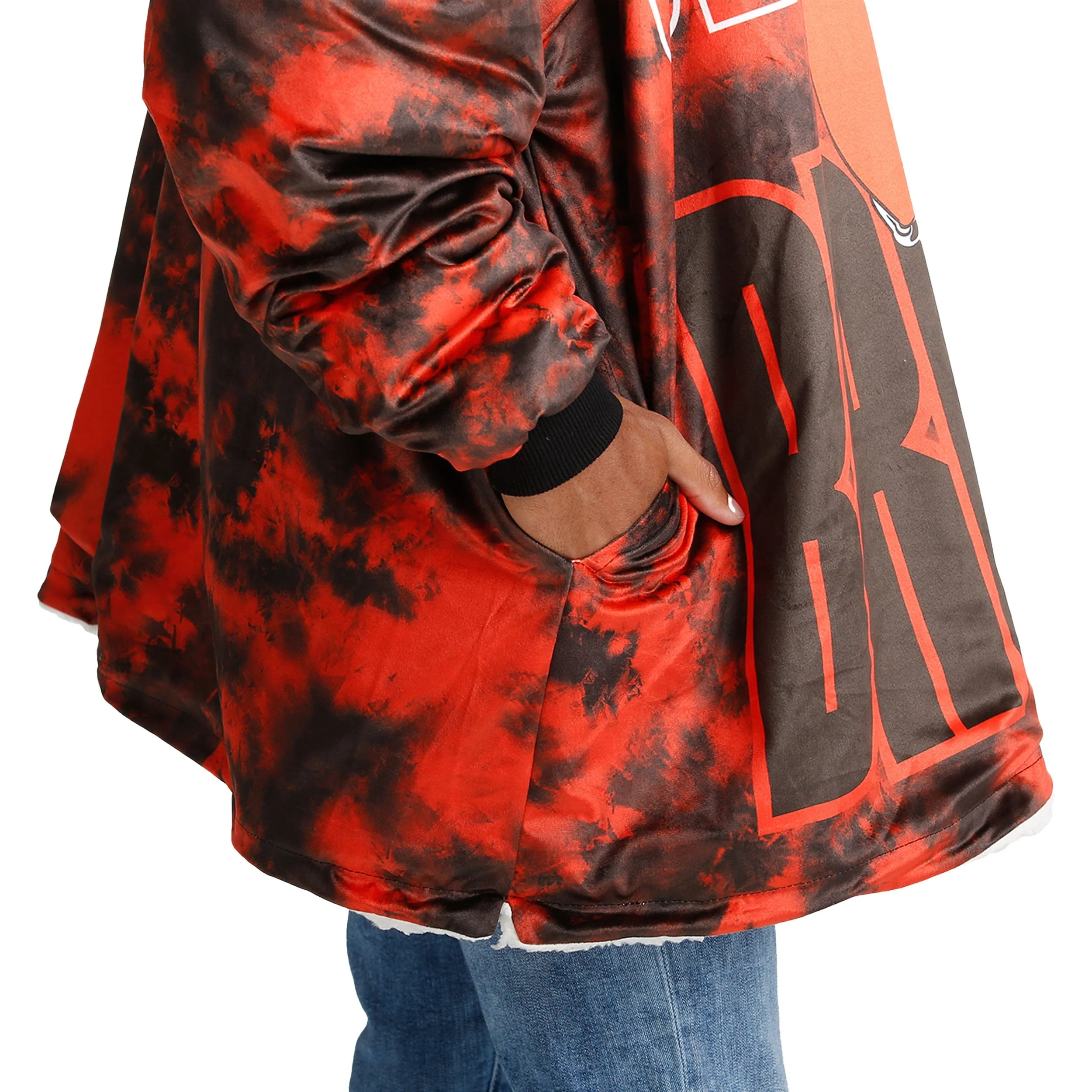 Cleveland Browns NFL Original Bold Logo Camo Hoodeez - Image 5