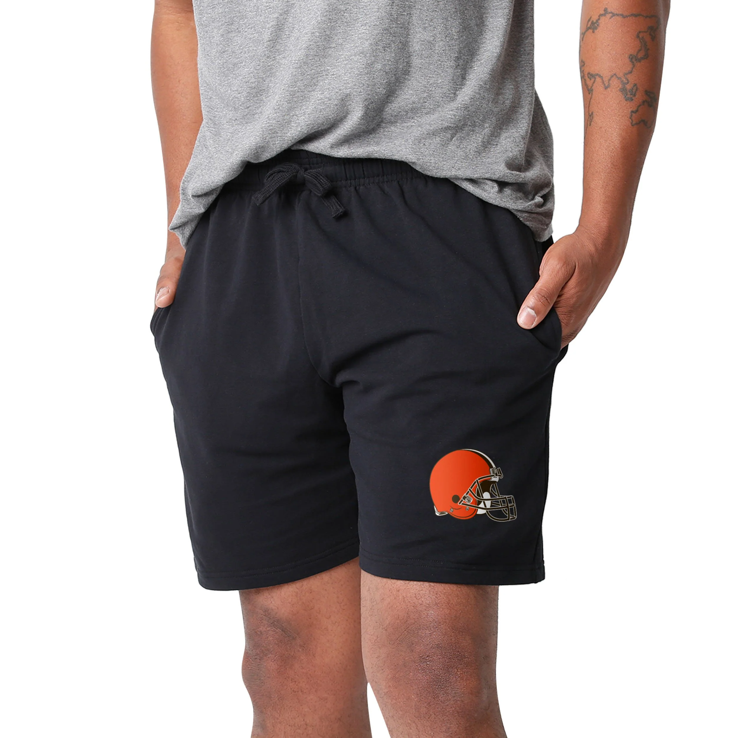 Cleveland Browns NFL Original Mens Team Color Woven Shorts - Image 2