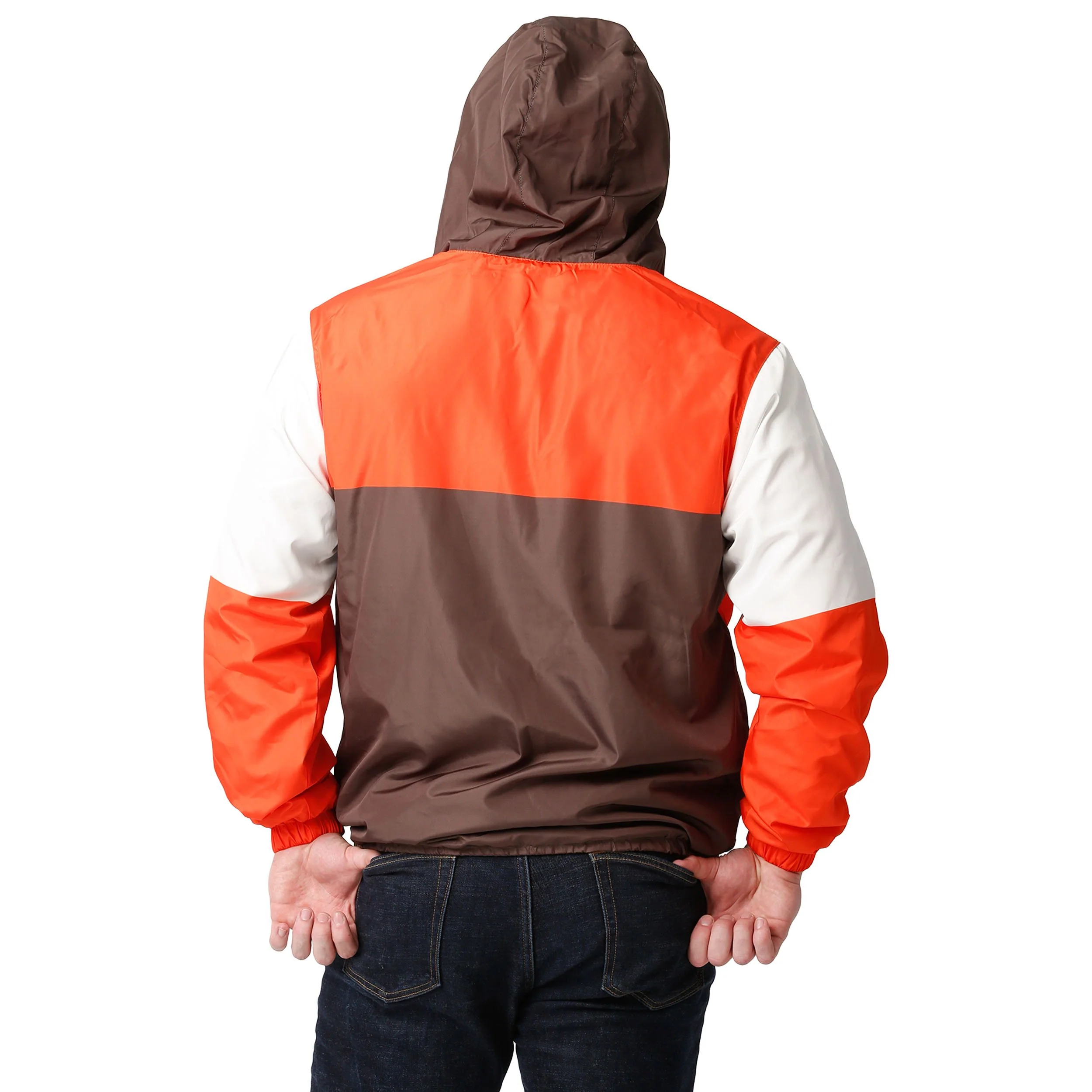 Cleveland Browns NFL Original Mens Warm-Up Windbreaker - Image 2