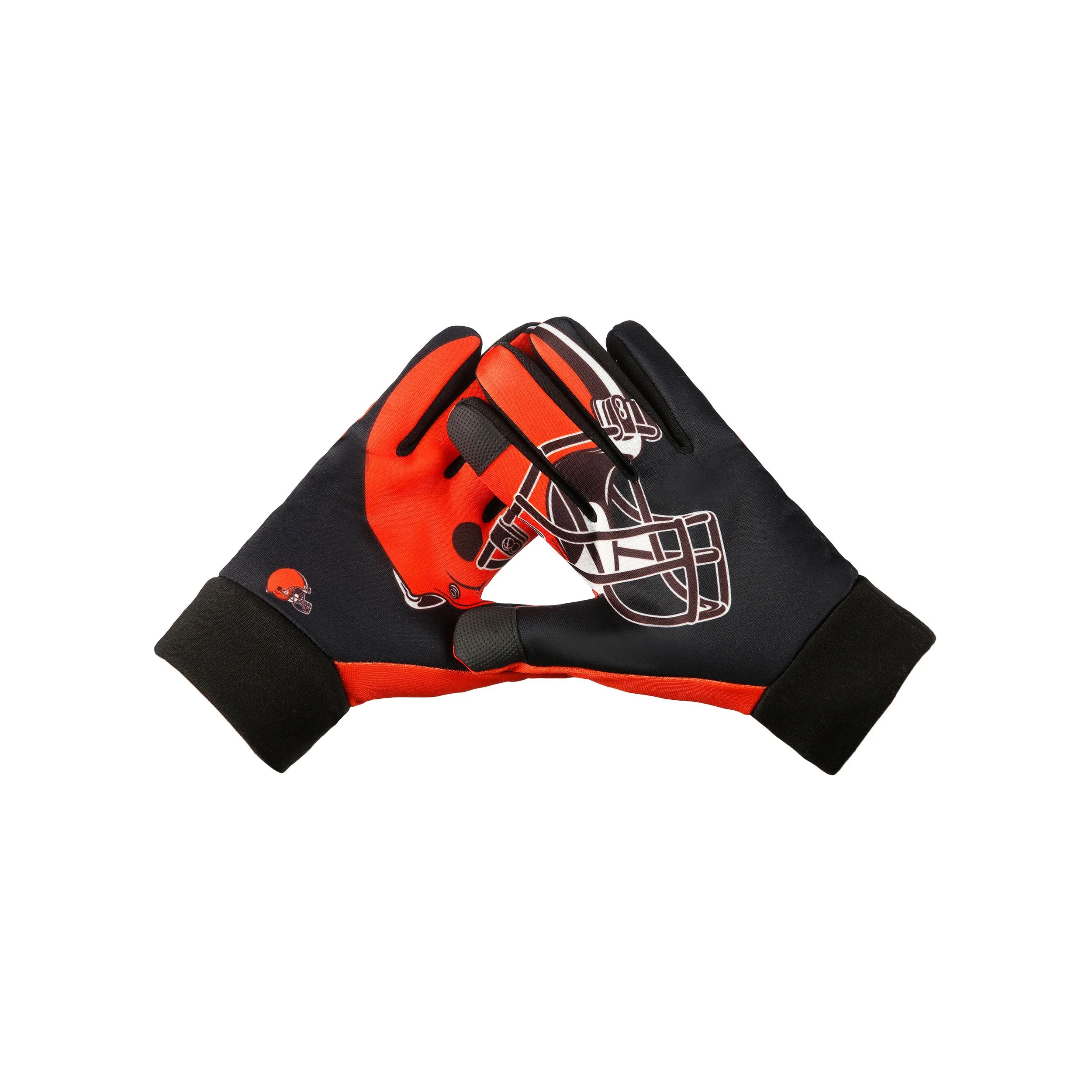 Cleveland Browns NFL Palm Logo Texting Gloves - Image 2