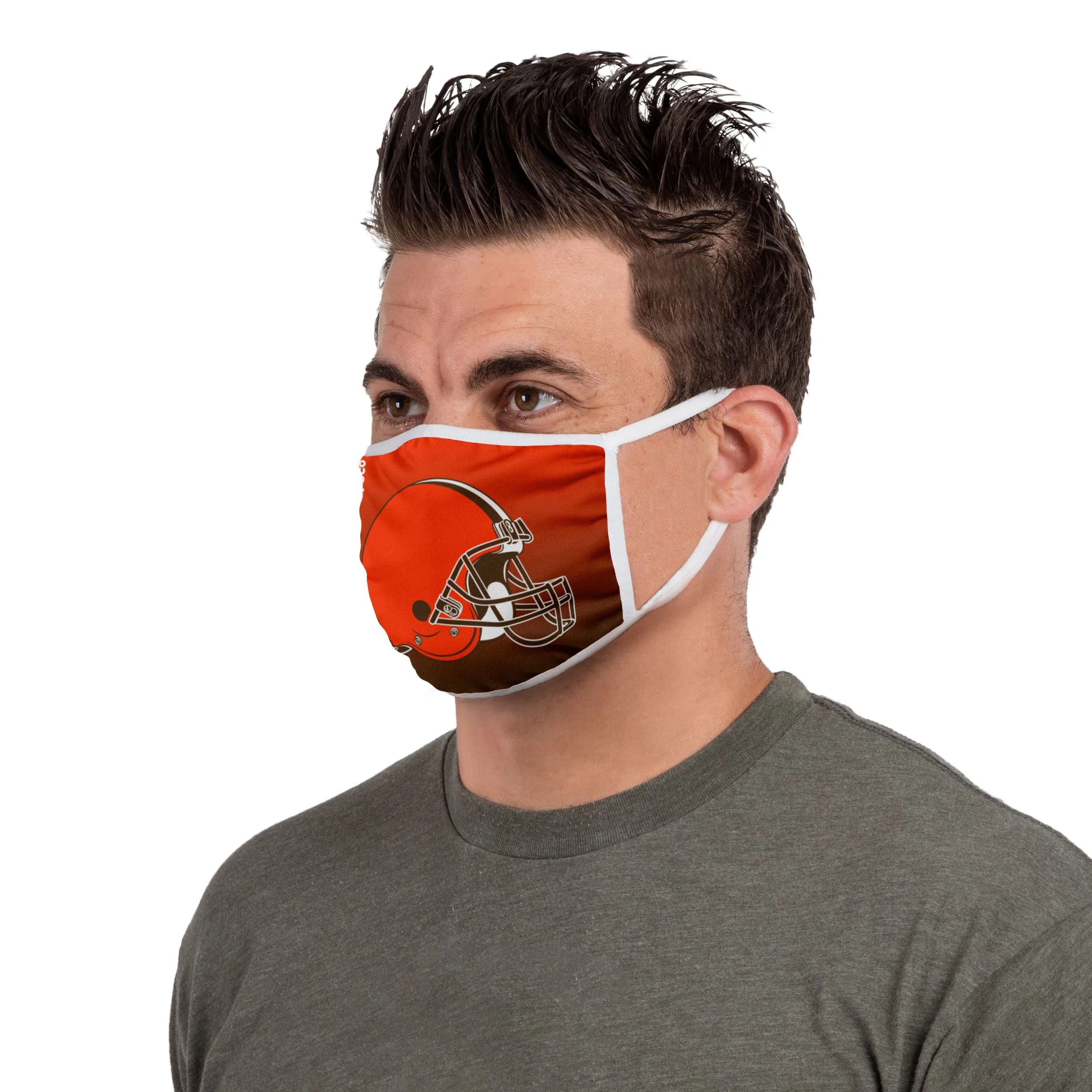 Cleveland Browns NFL Printed 2 Pack Face Cover - Image 3