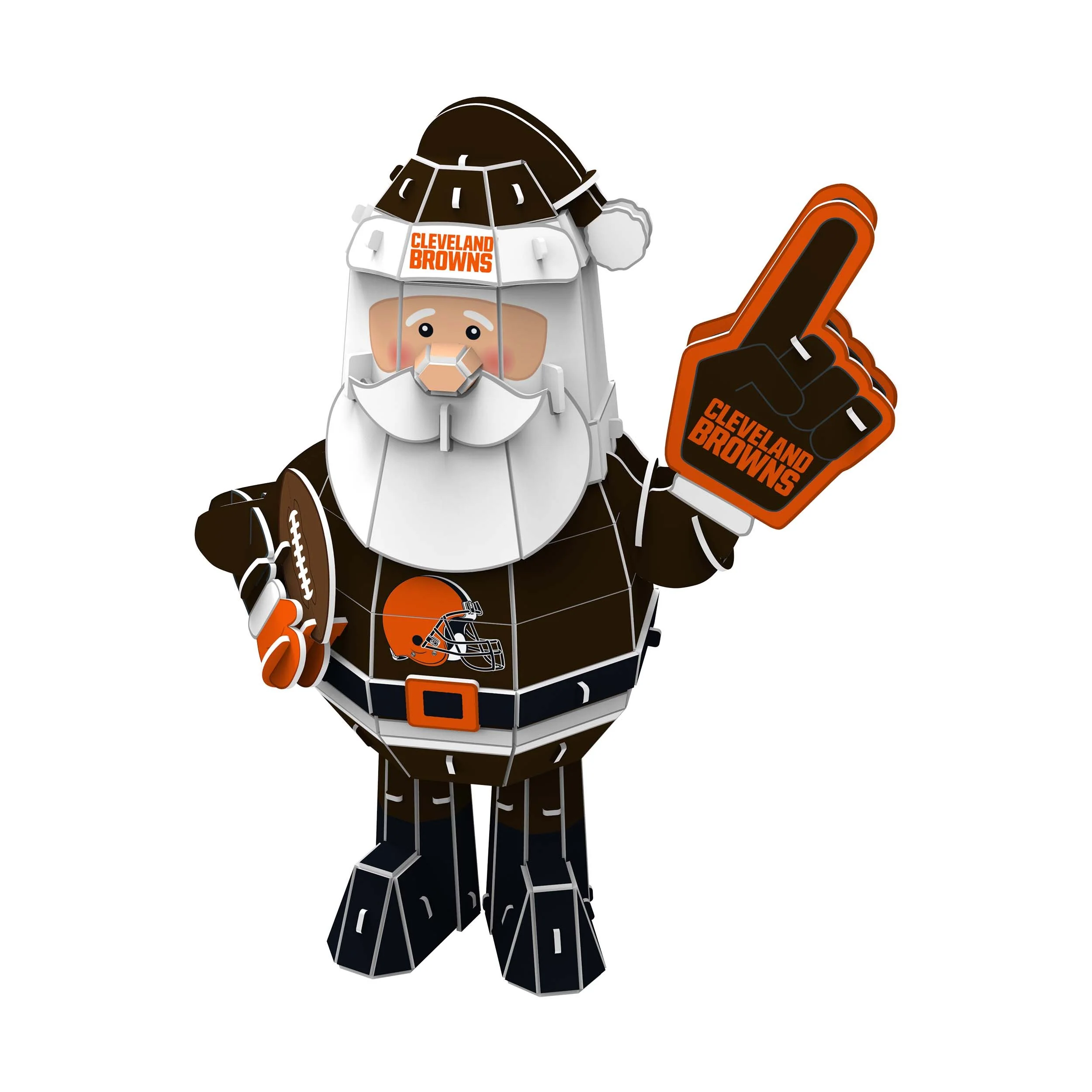 Cleveland Browns NFL PZLZ Santa