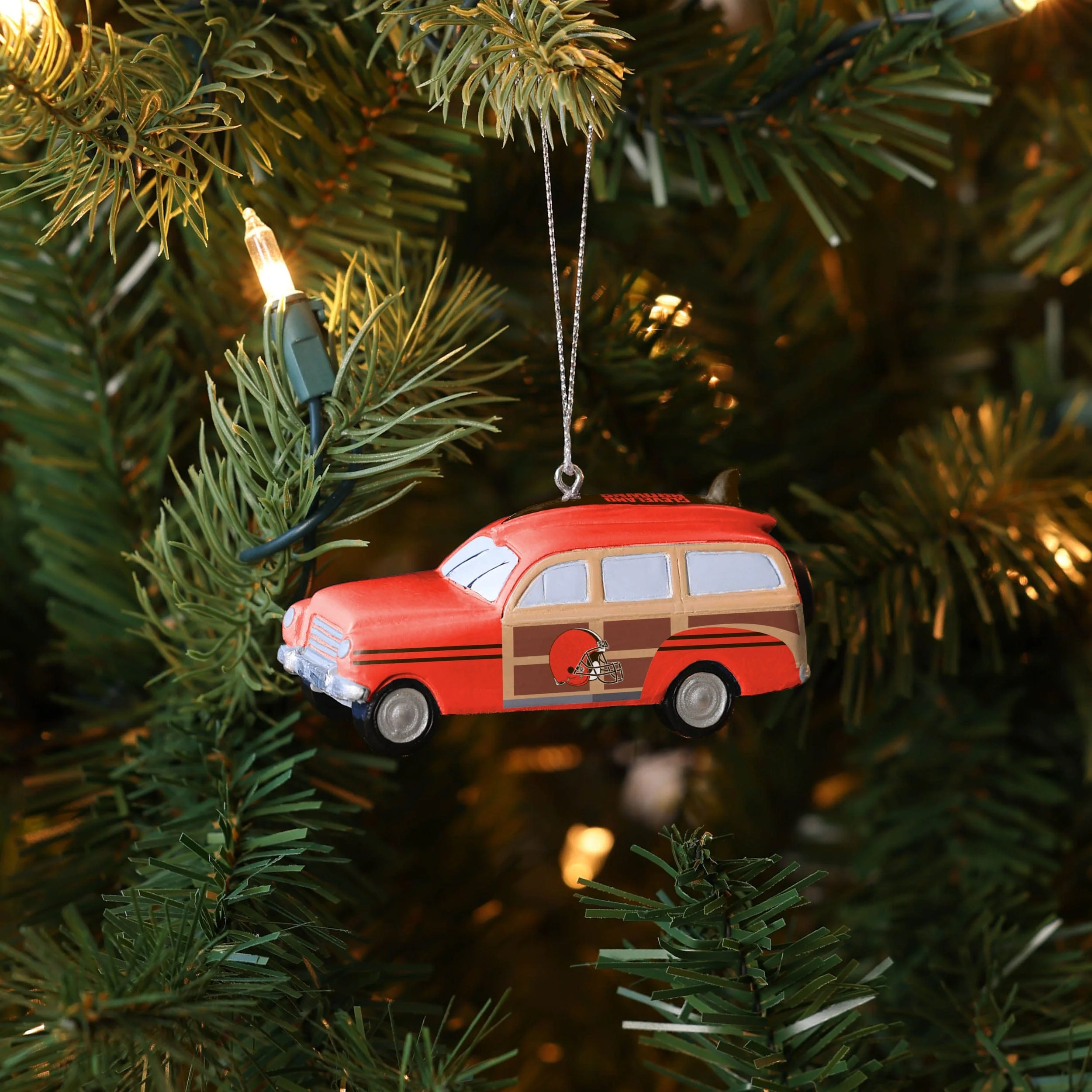 Cleveland Browns NFL Station Wagon Ornament - Image 4