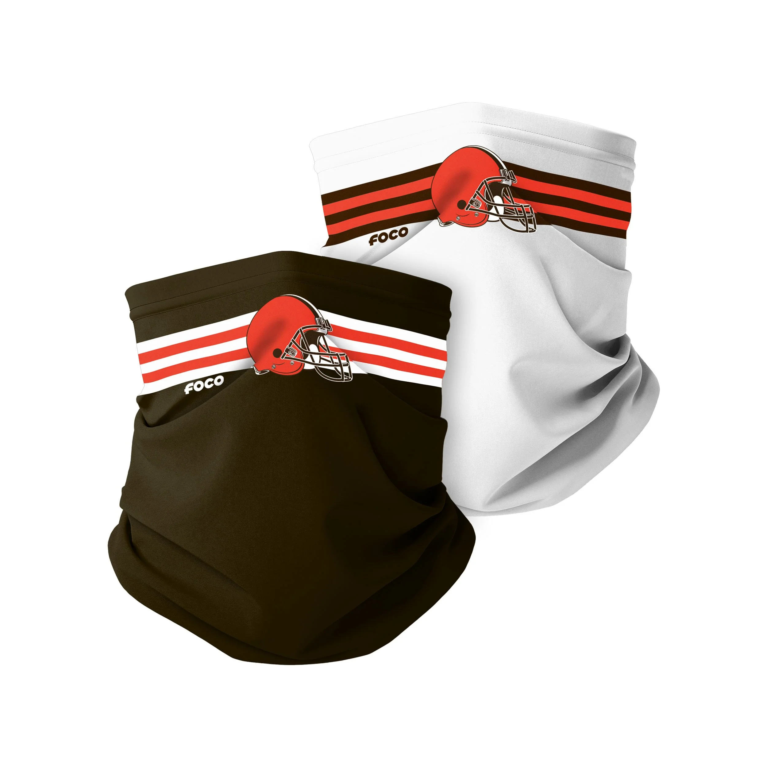 Cleveland Browns NFL Stitched 2 Pack Gaiter Scarf