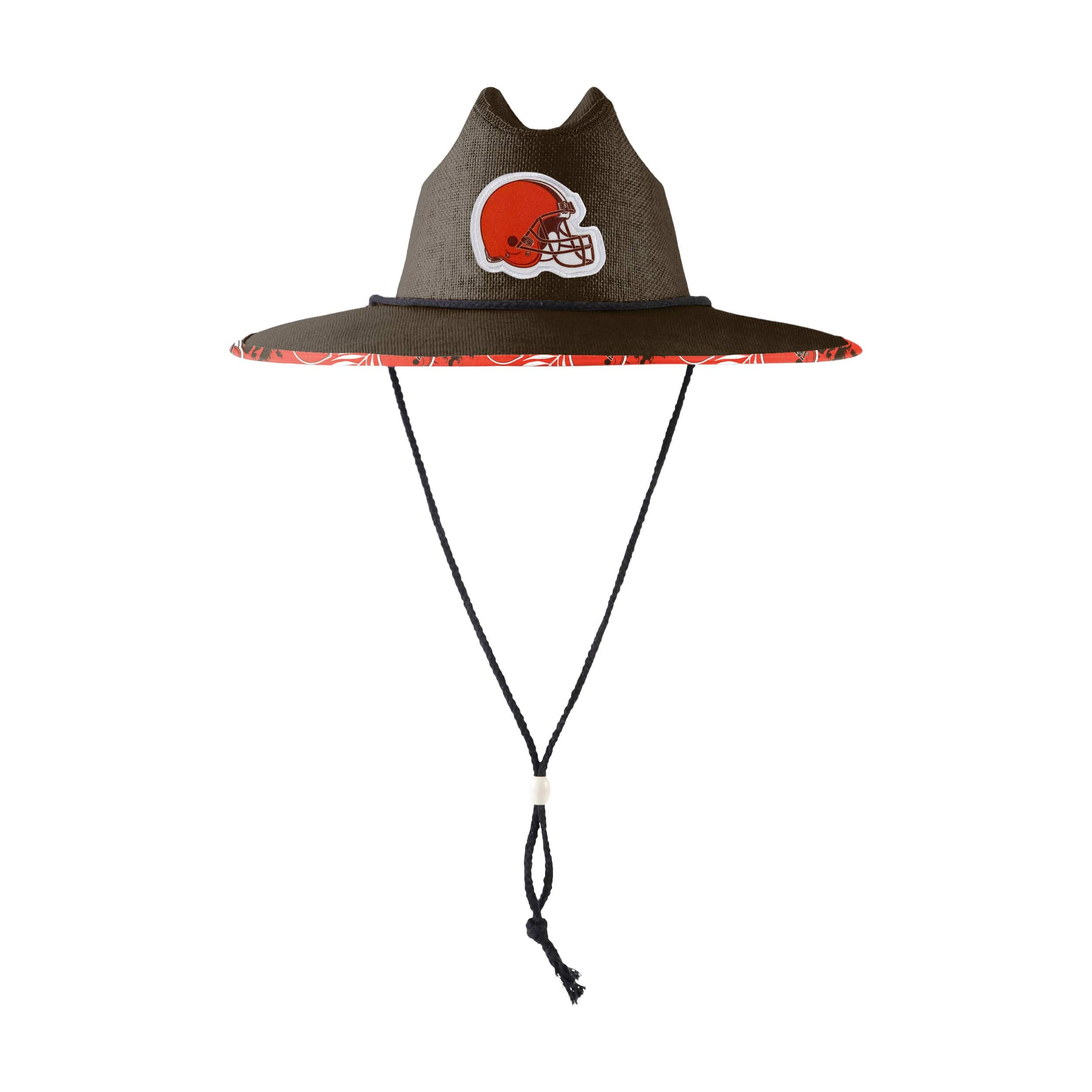 Cleveland Browns NFL Team Color Straw Hat - Image 6