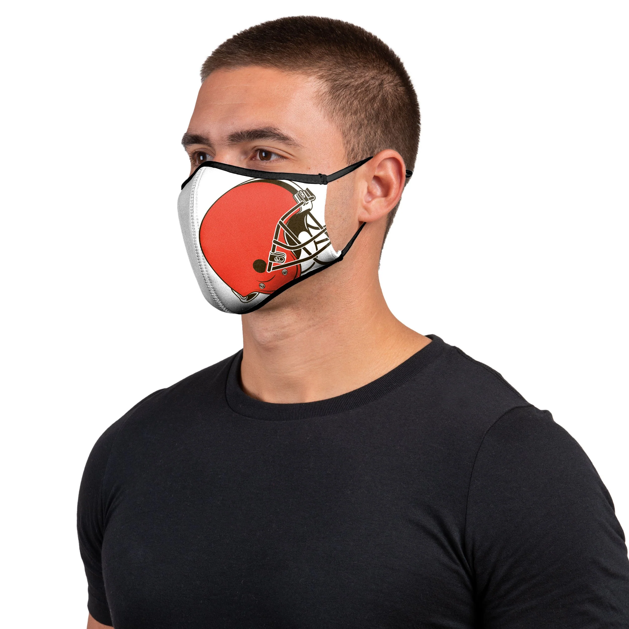 Cleveland Browns NFL Thematic Sport 3 Pack Face Cover - Image 2