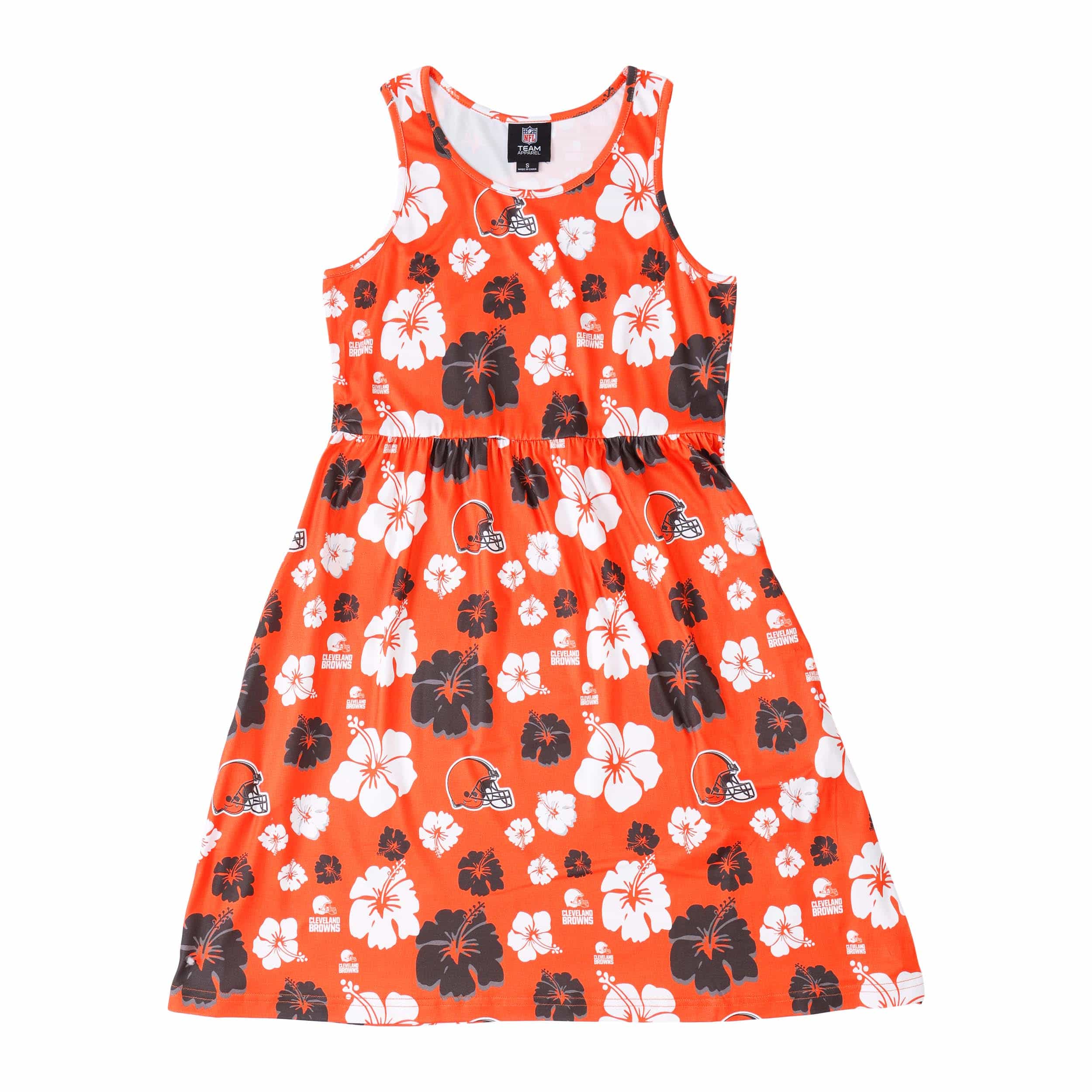 Cleveland Browns NFL Womens Fan Favorite Floral Sundress - Image 4