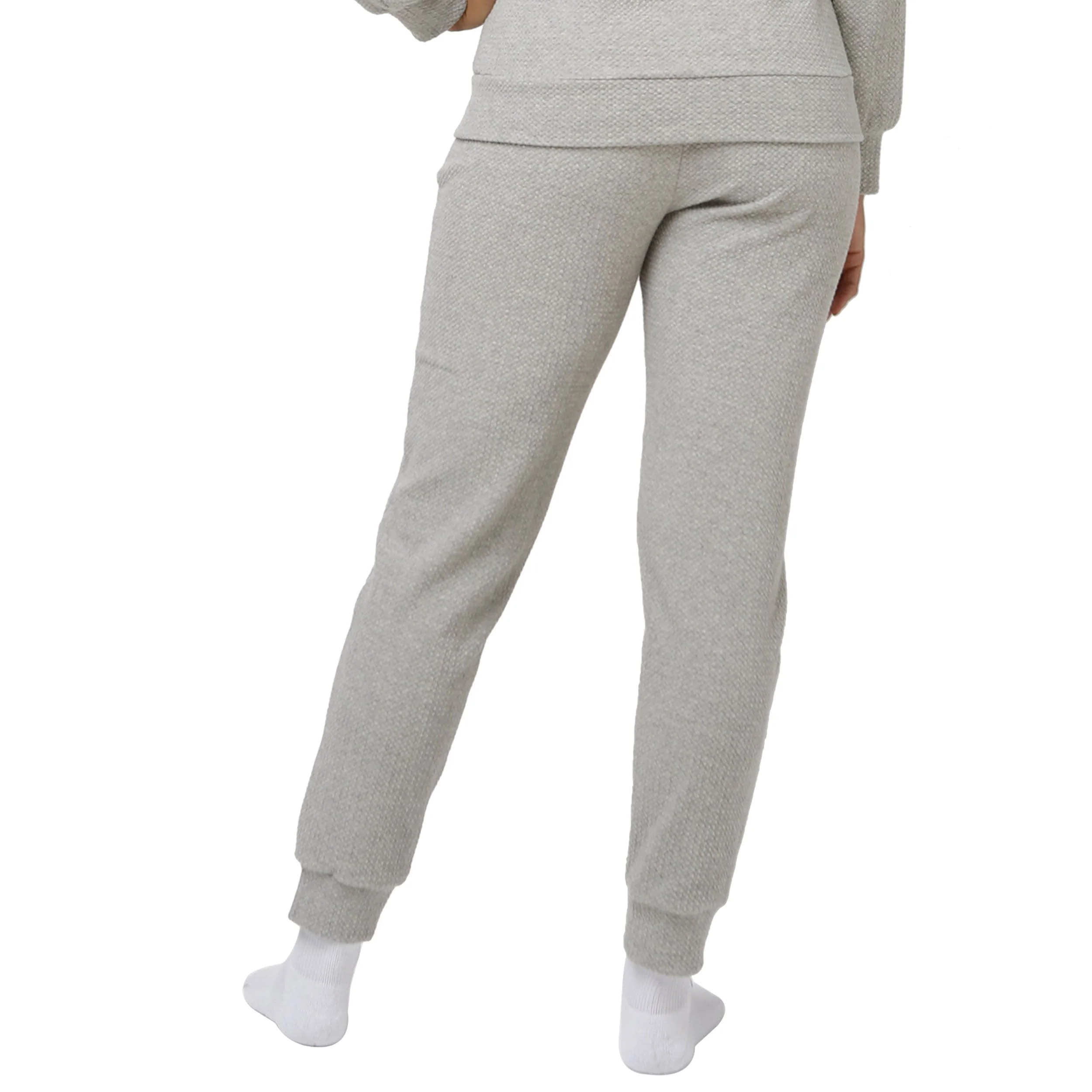 Cleveland Browns NFL Womens Gray Woven Joggers - Image 5