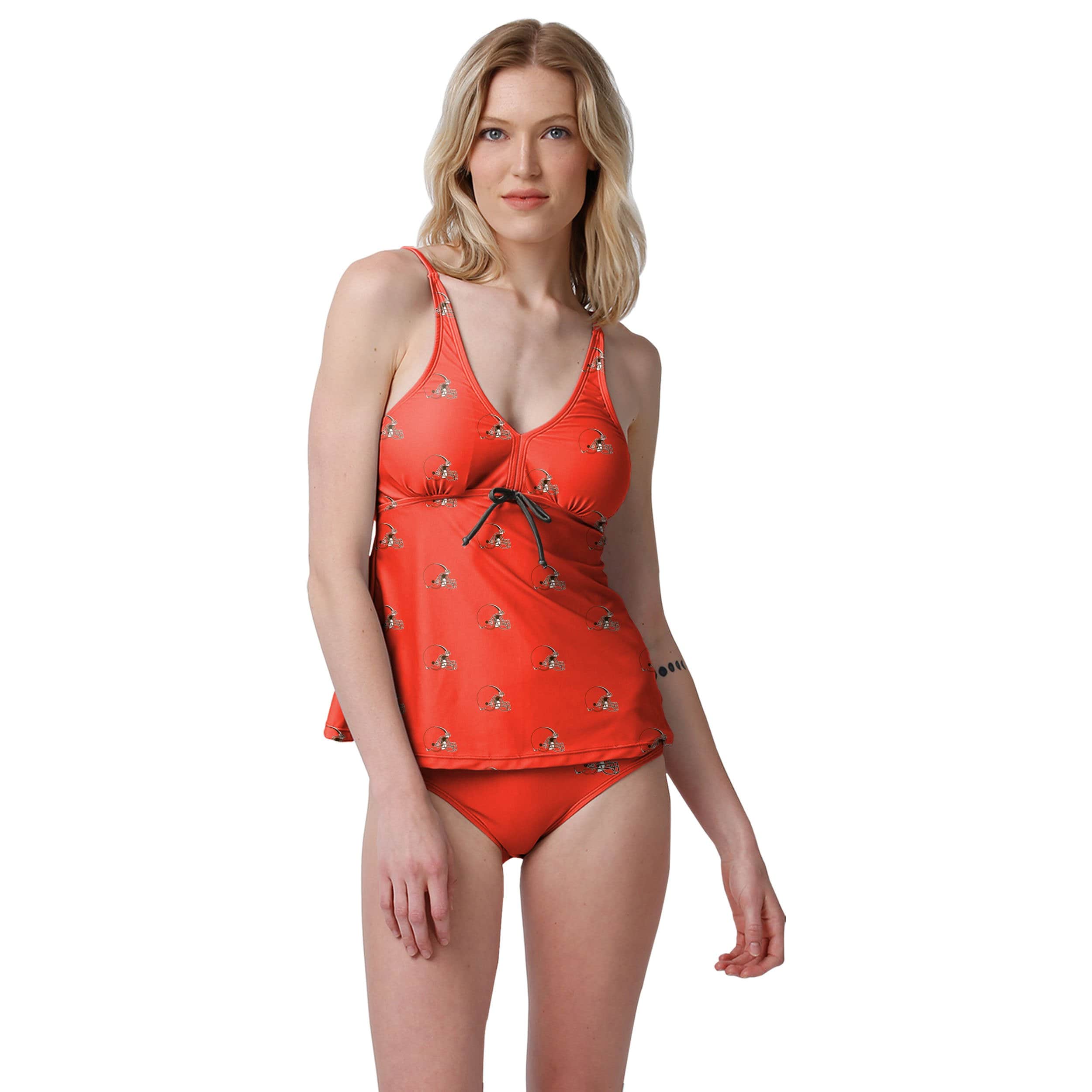 Cleveland Browns NFL Womens Mini Logo Bikini Bottom - Image 5