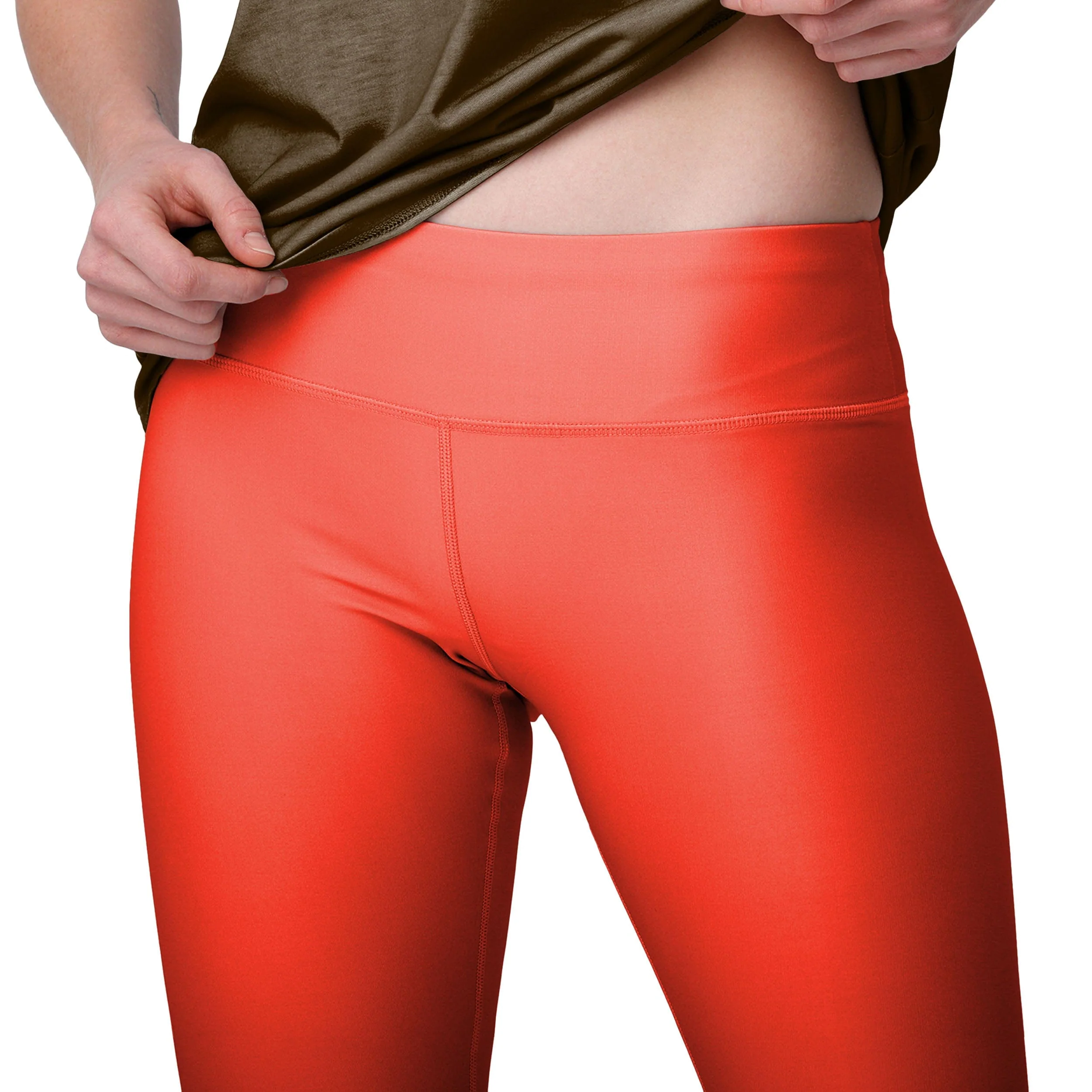 Cleveland Browns NFL Womens Solid Wordmark Leggings - Image 3