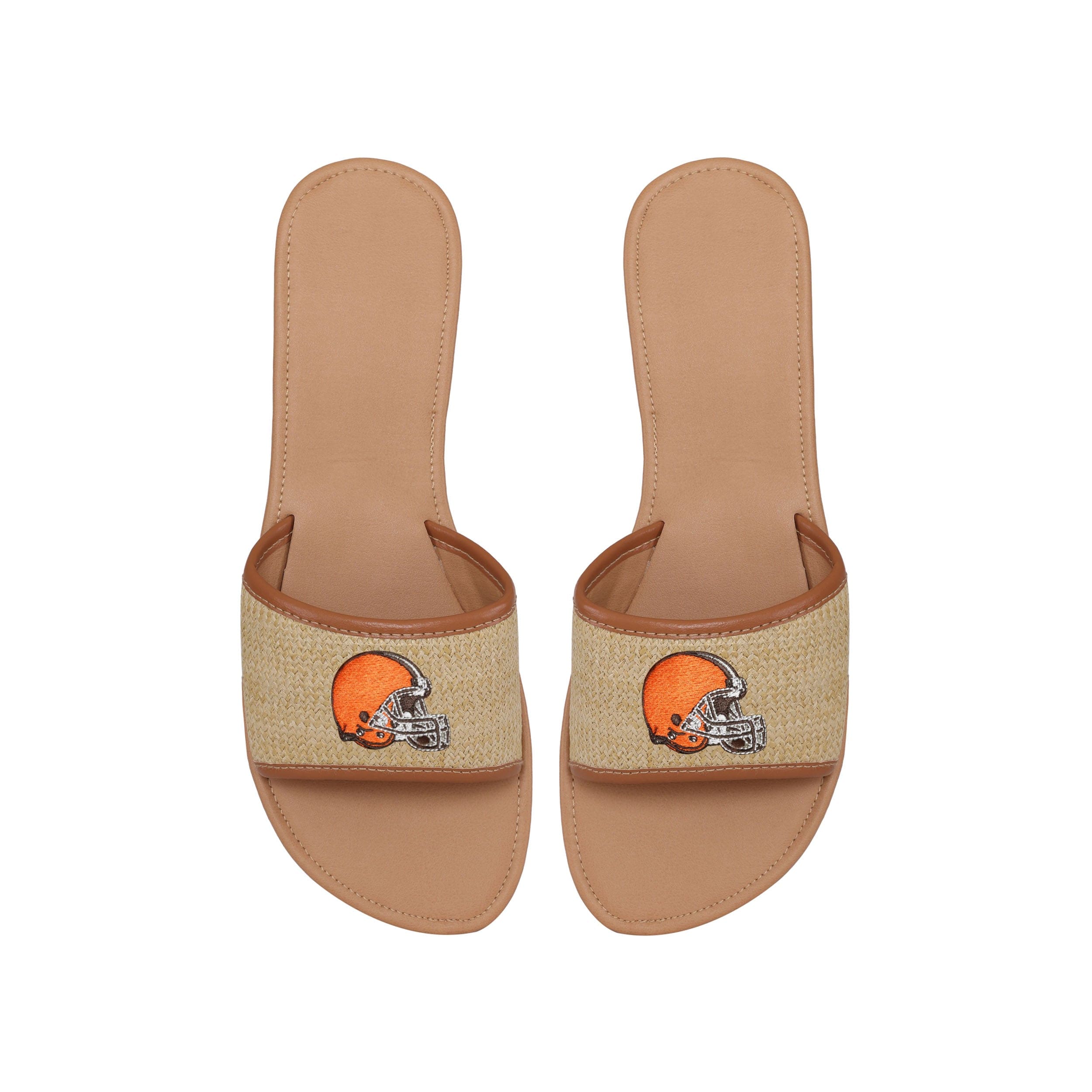 Cleveland Browns NFL Womens Straw Slide - Image 3