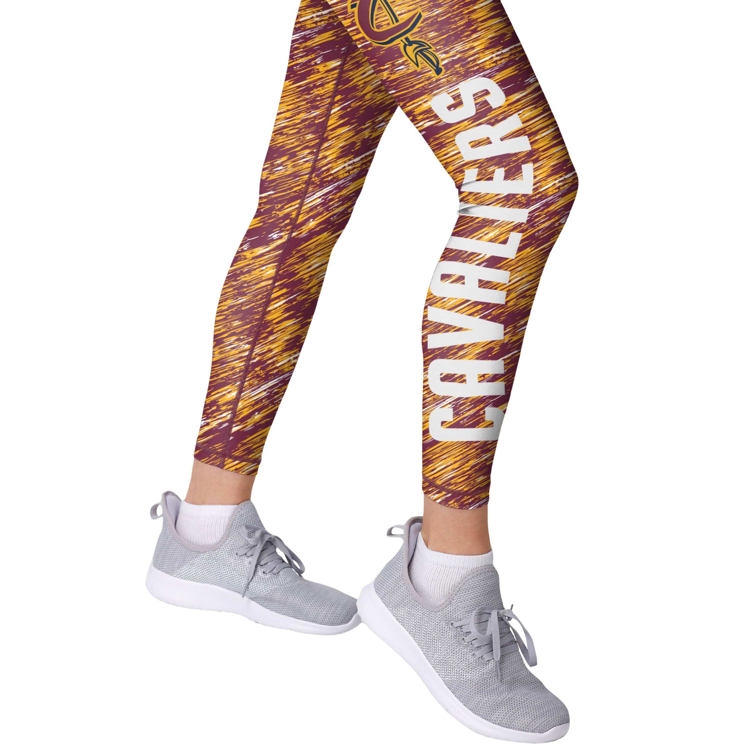 Cleveland Cavaliers NBA Womens Static Rain Leggings - Image 4
