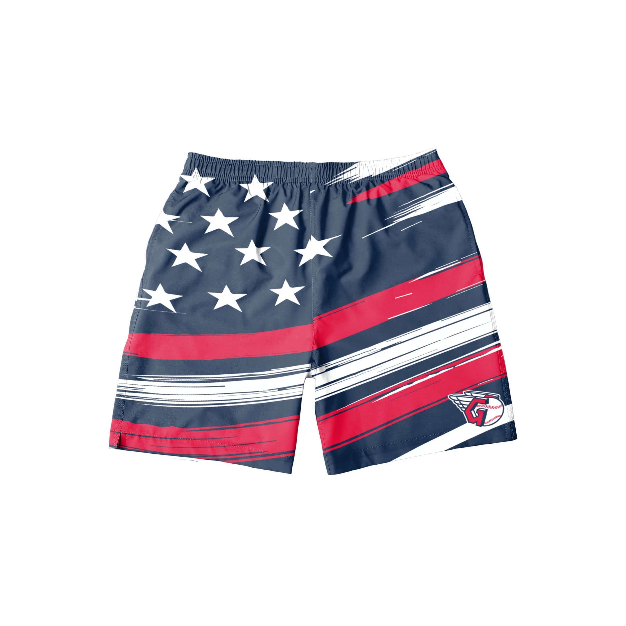 Cleveland Guardians MLB Mens Americana Swimming Trunks - Image 4