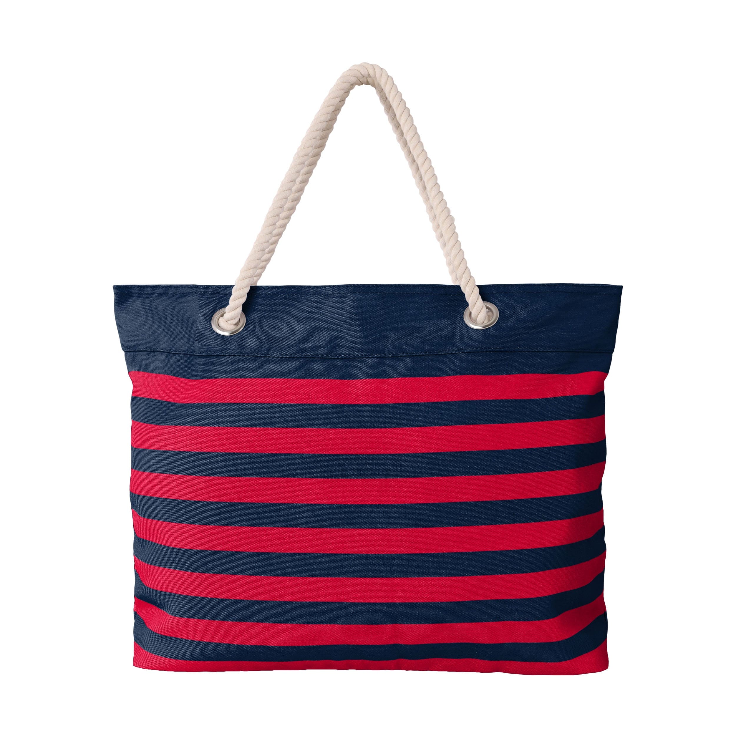 Cleveland Guardians MLB Nautical Stripe Tote Bag - Image 3