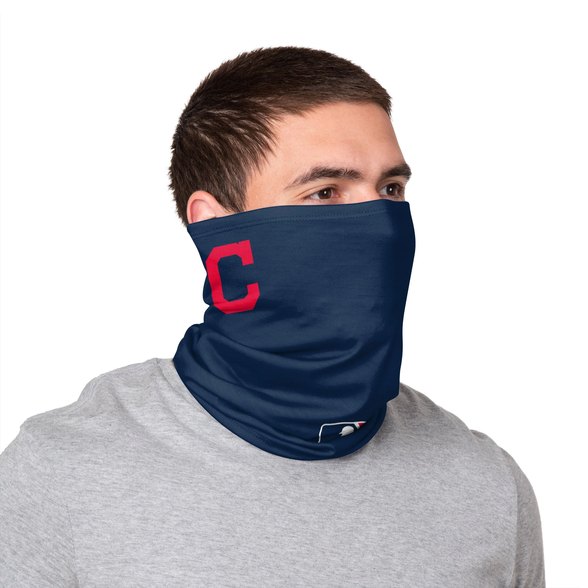 Cleveland Guardians MLB On-Field Gameday Gaiter Scarf - Image 3