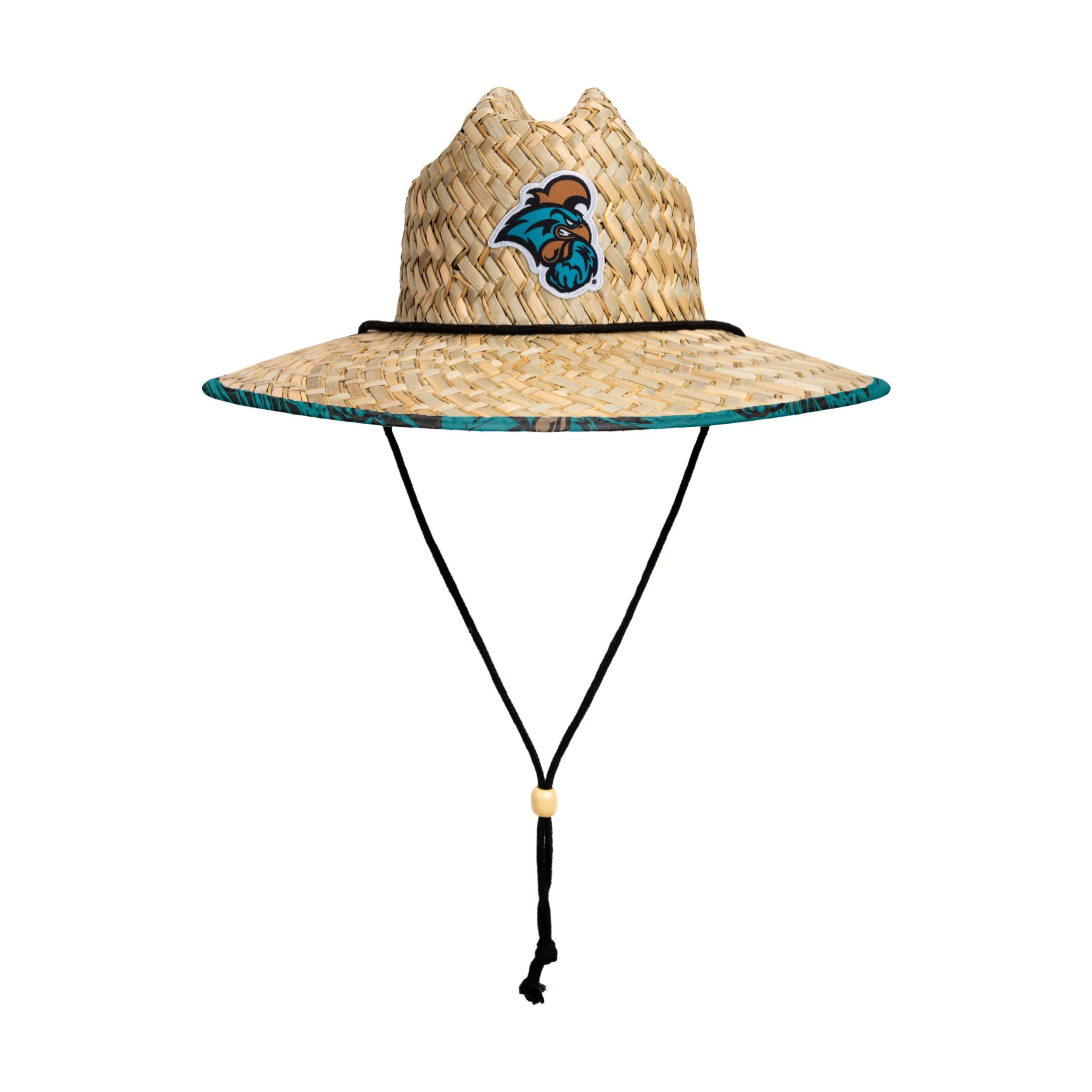 Coastal Carolina Chanticleers NCAA Floral Straw Hat - Image 3