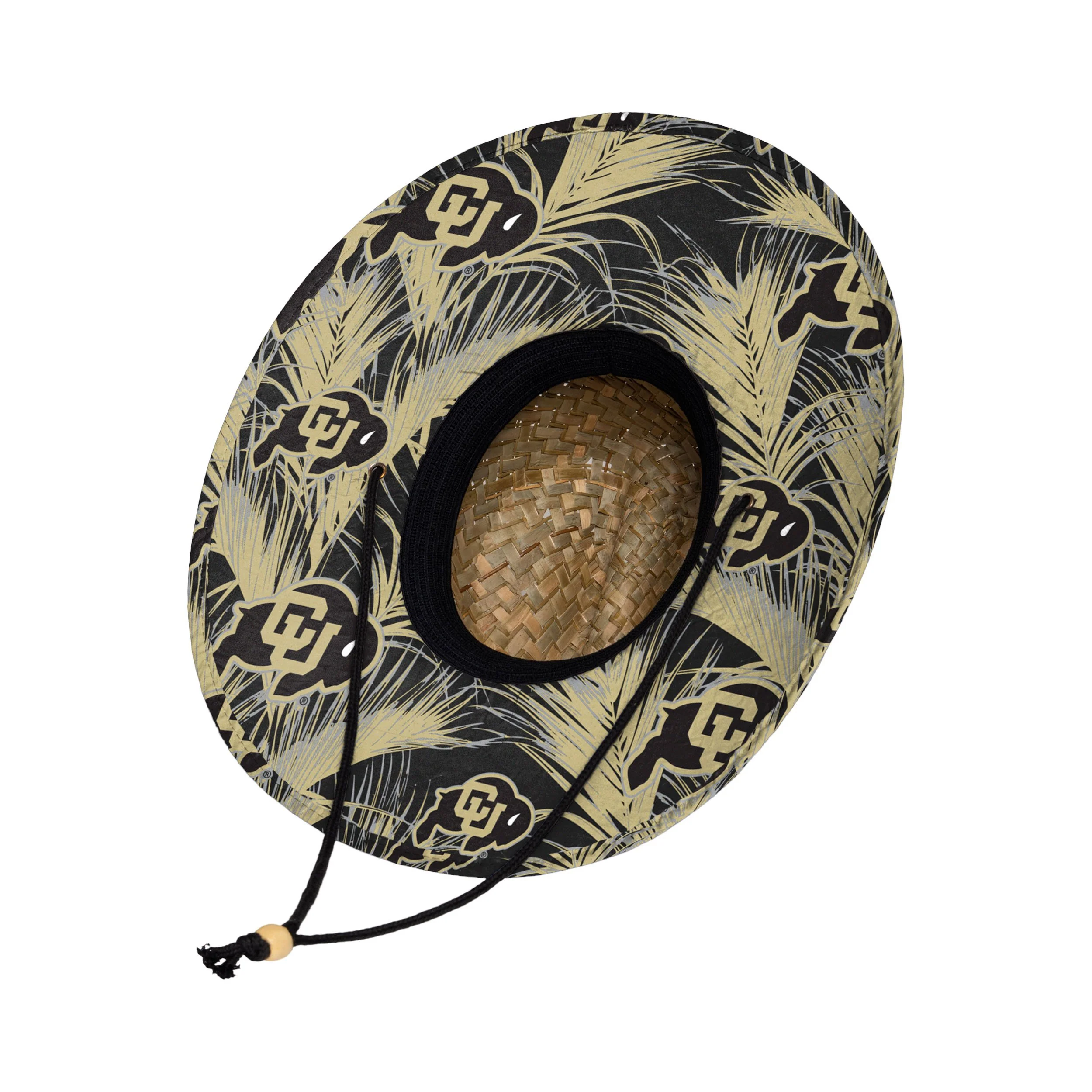 Colorado Buffaloes NCAA Floral Straw Hat - Image 2