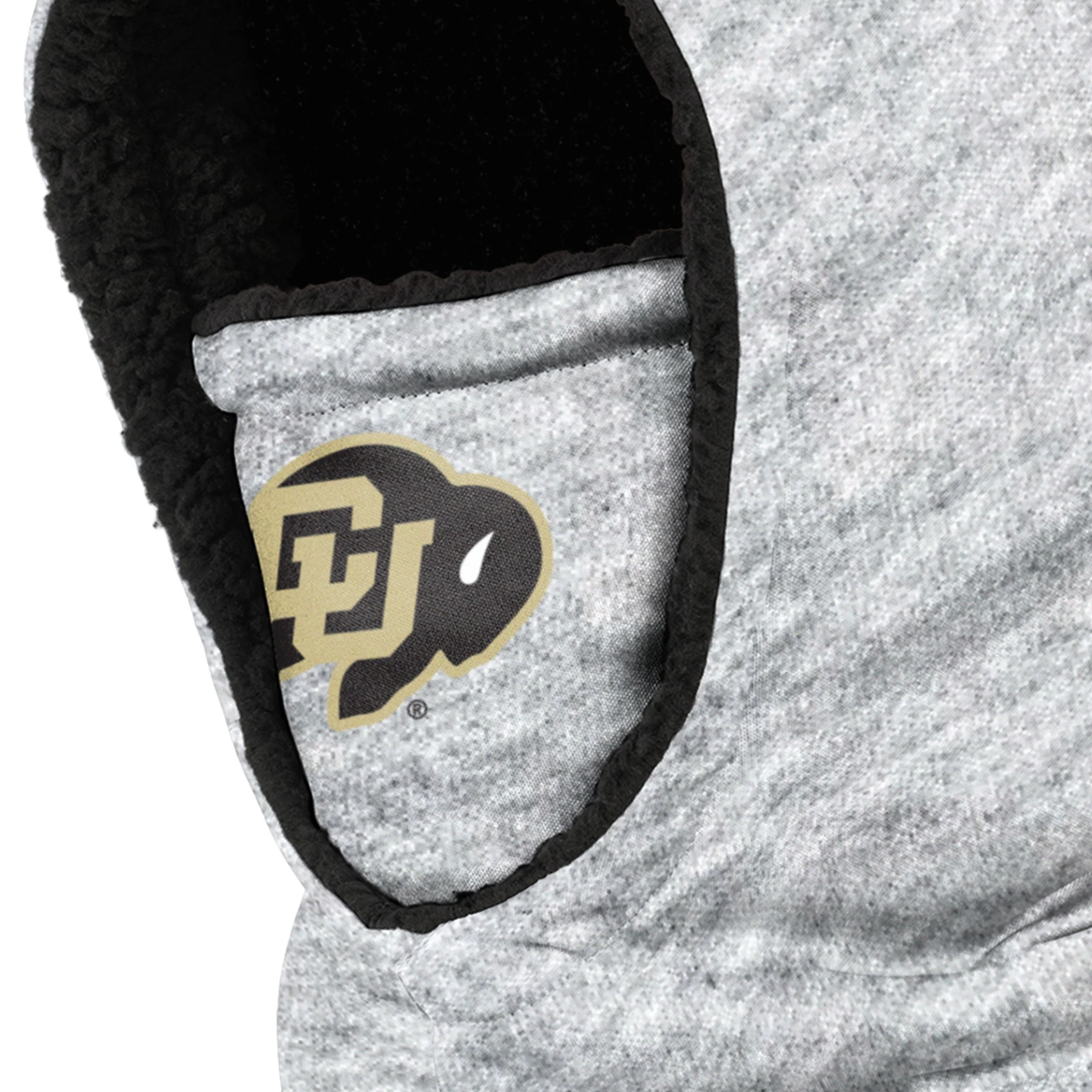 Colorado Buffaloes NCAA Heather Grey Big Logo Hooded Gaiter - Image 3