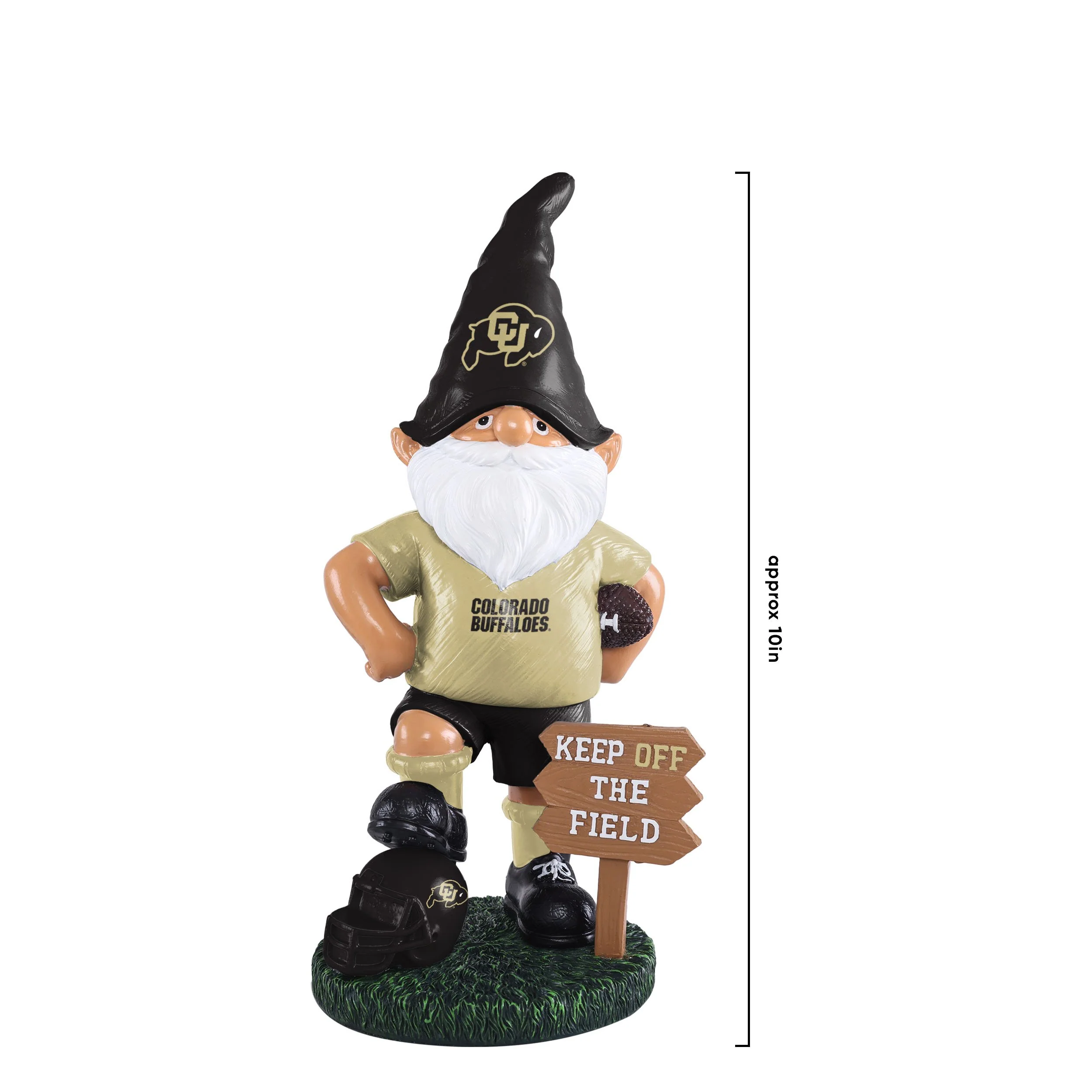 Colorado Buffaloes NCAA Keep Off The Field Gnome - Image 4
