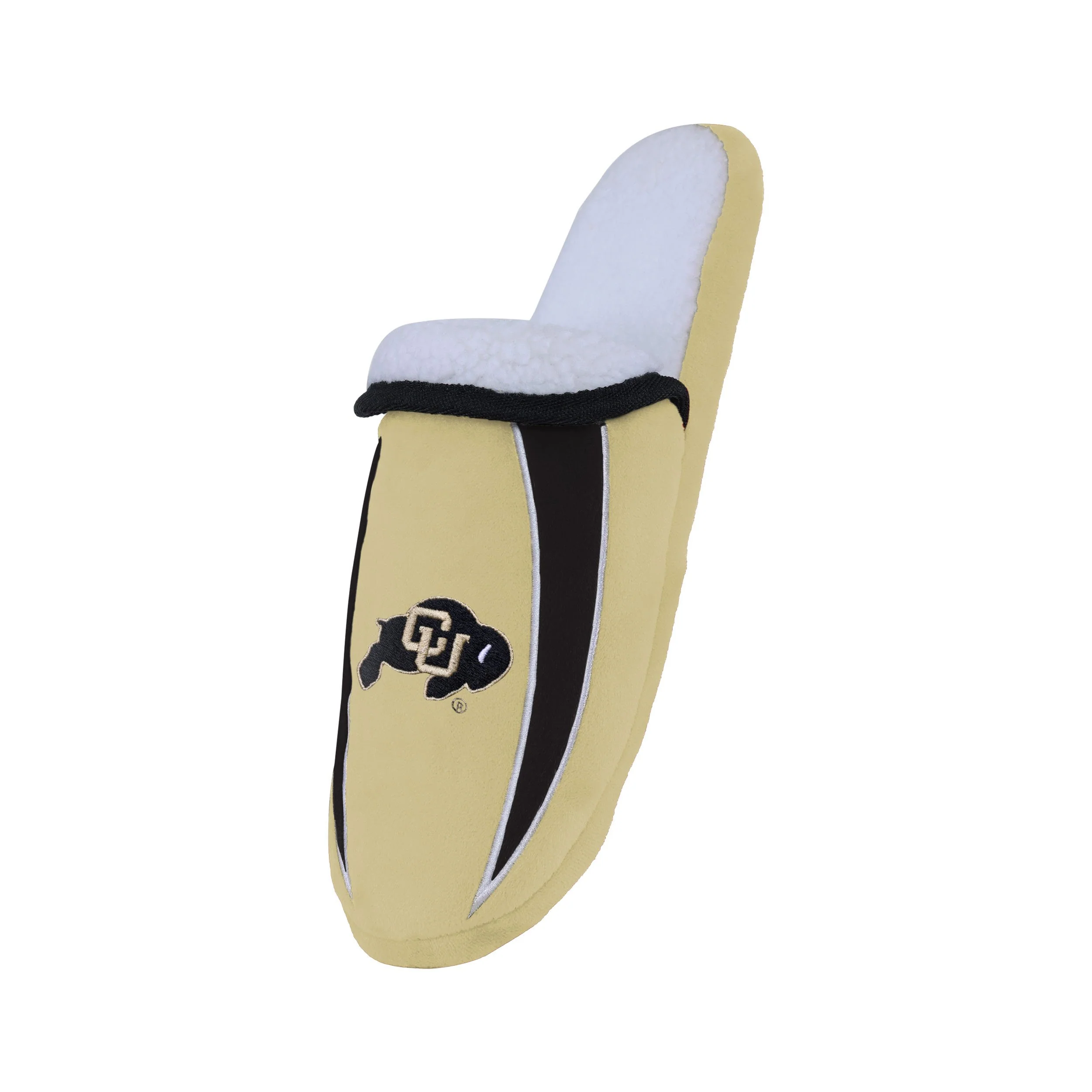 Colorado Buffaloes NCAA Mens Sherpa Slide Slippers - Image 3