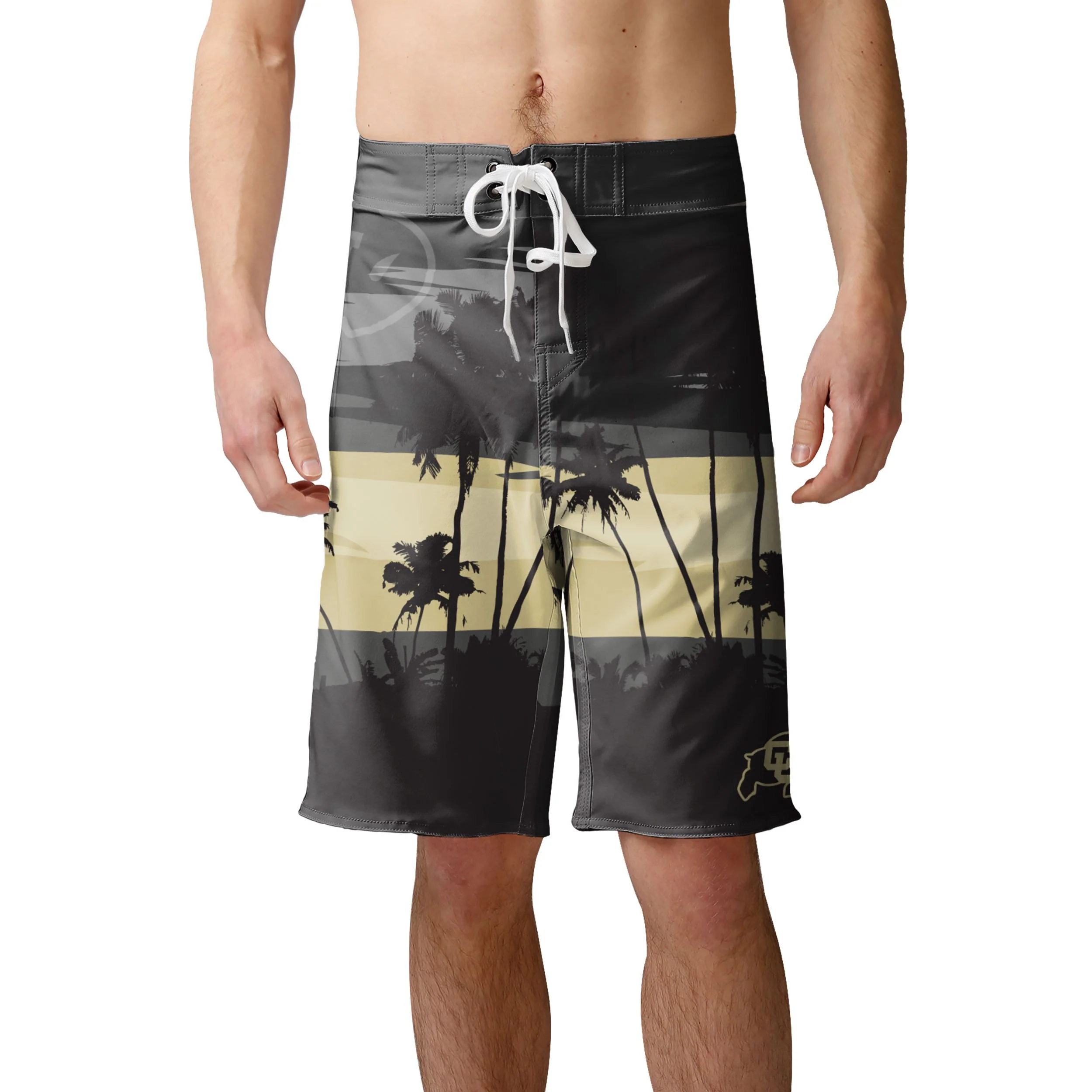 Colorado Buffaloes NCAA Mens Sunset Boardshorts - Image 2