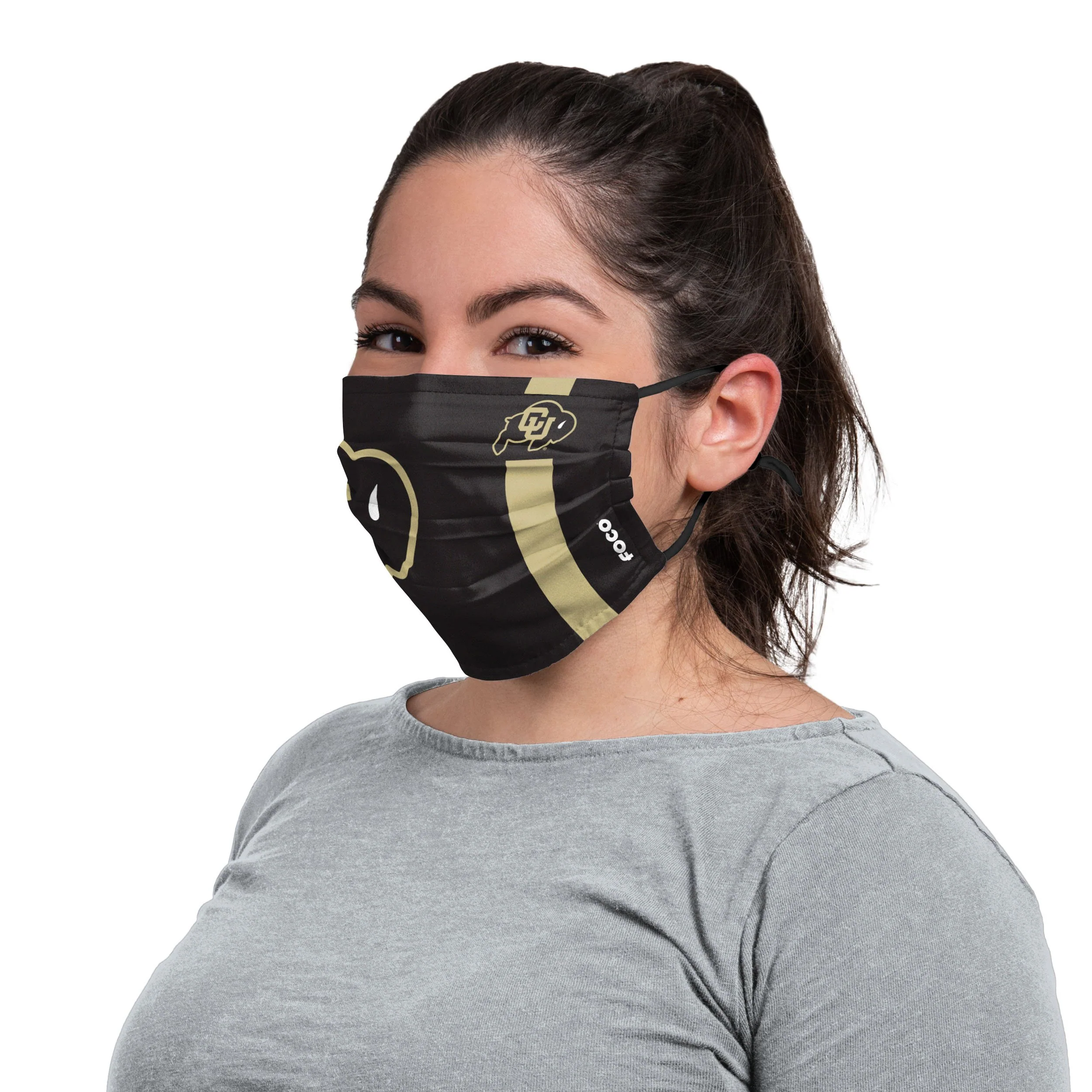Colorado Buffaloes NCAA On-Field Sideline Logo Face Cover - Image 3