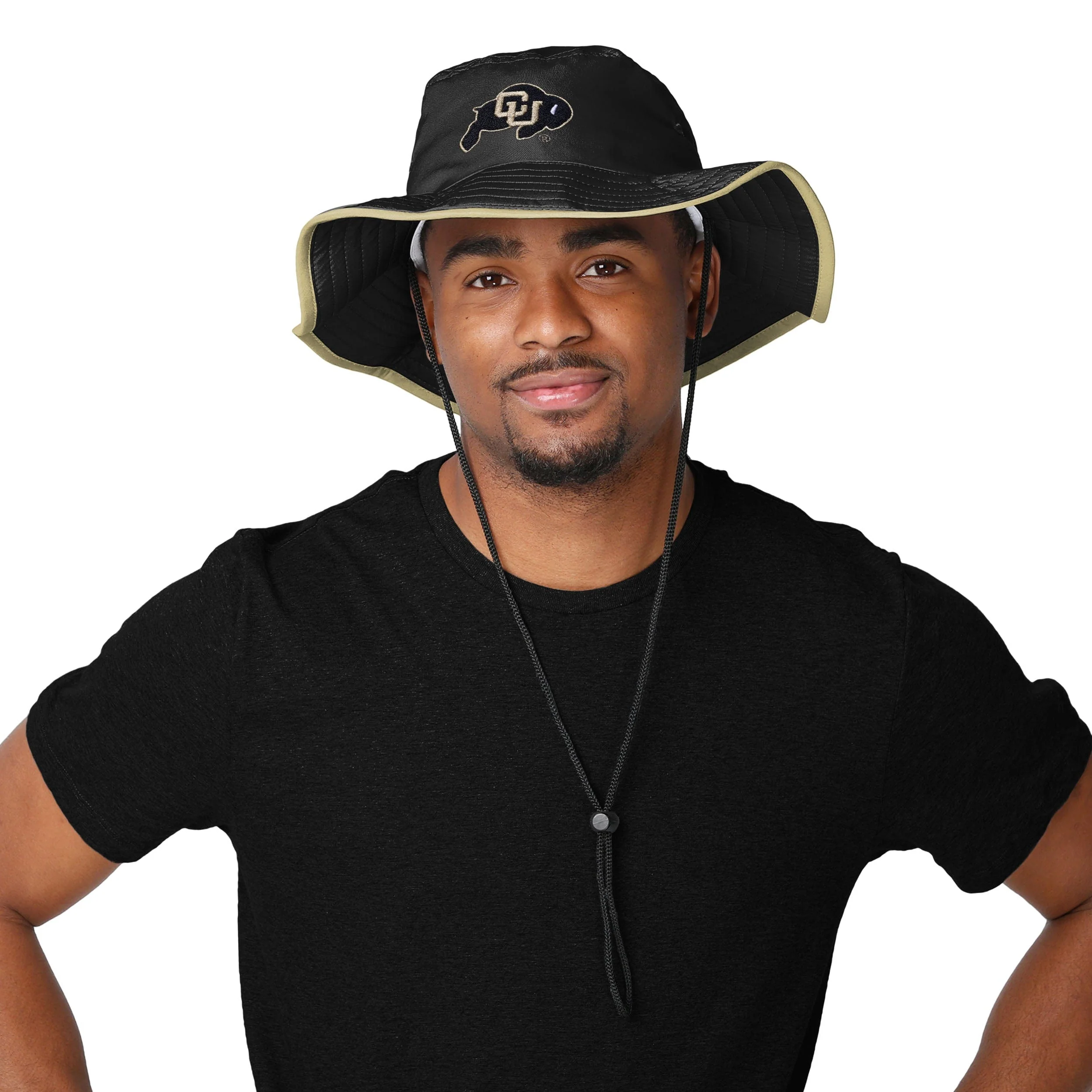 Colorado Buffaloes NCAA Solid Boonie Hat - Image 2