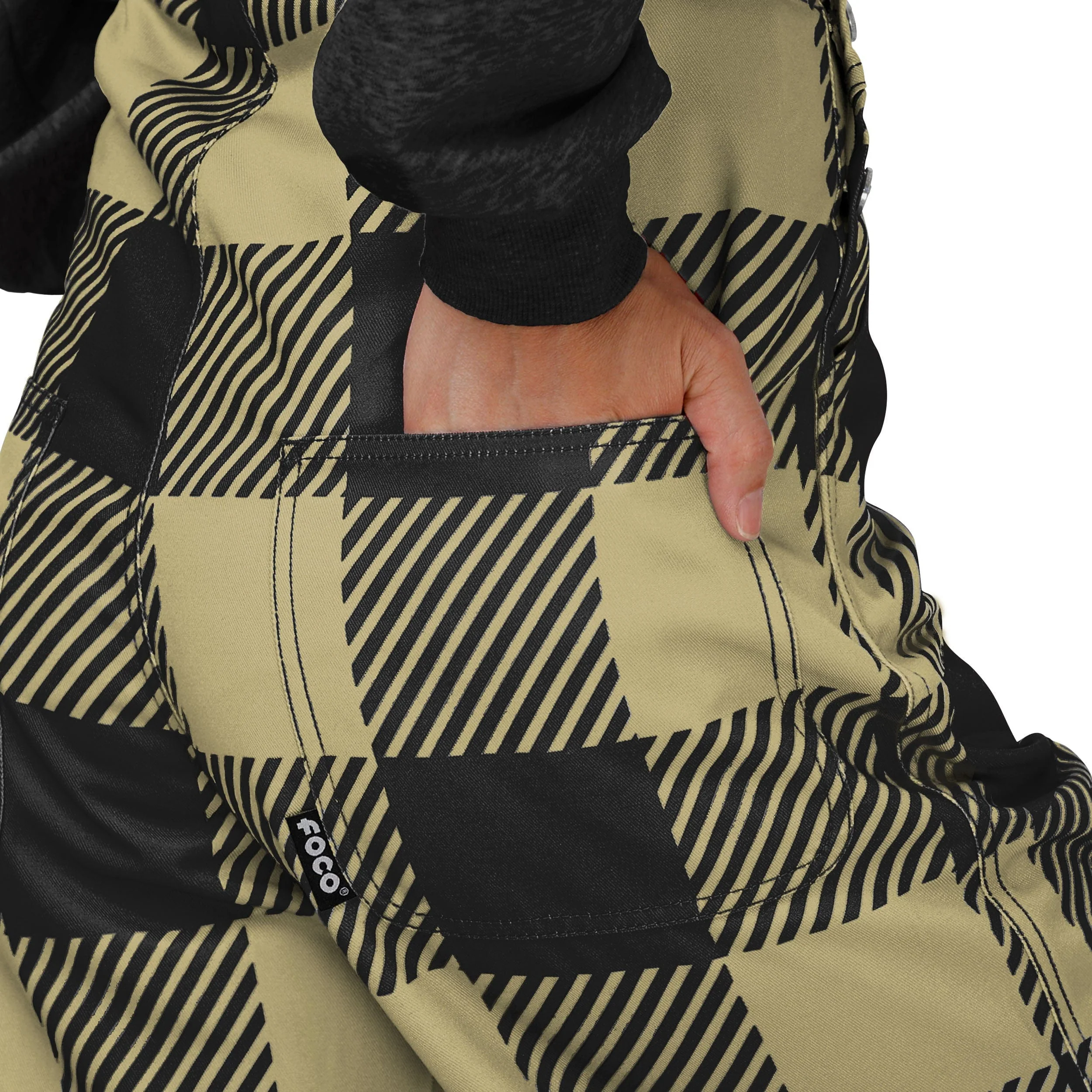 Colorado Buffaloes NCAA Womens Plaid Bib Overalls - Image 6
