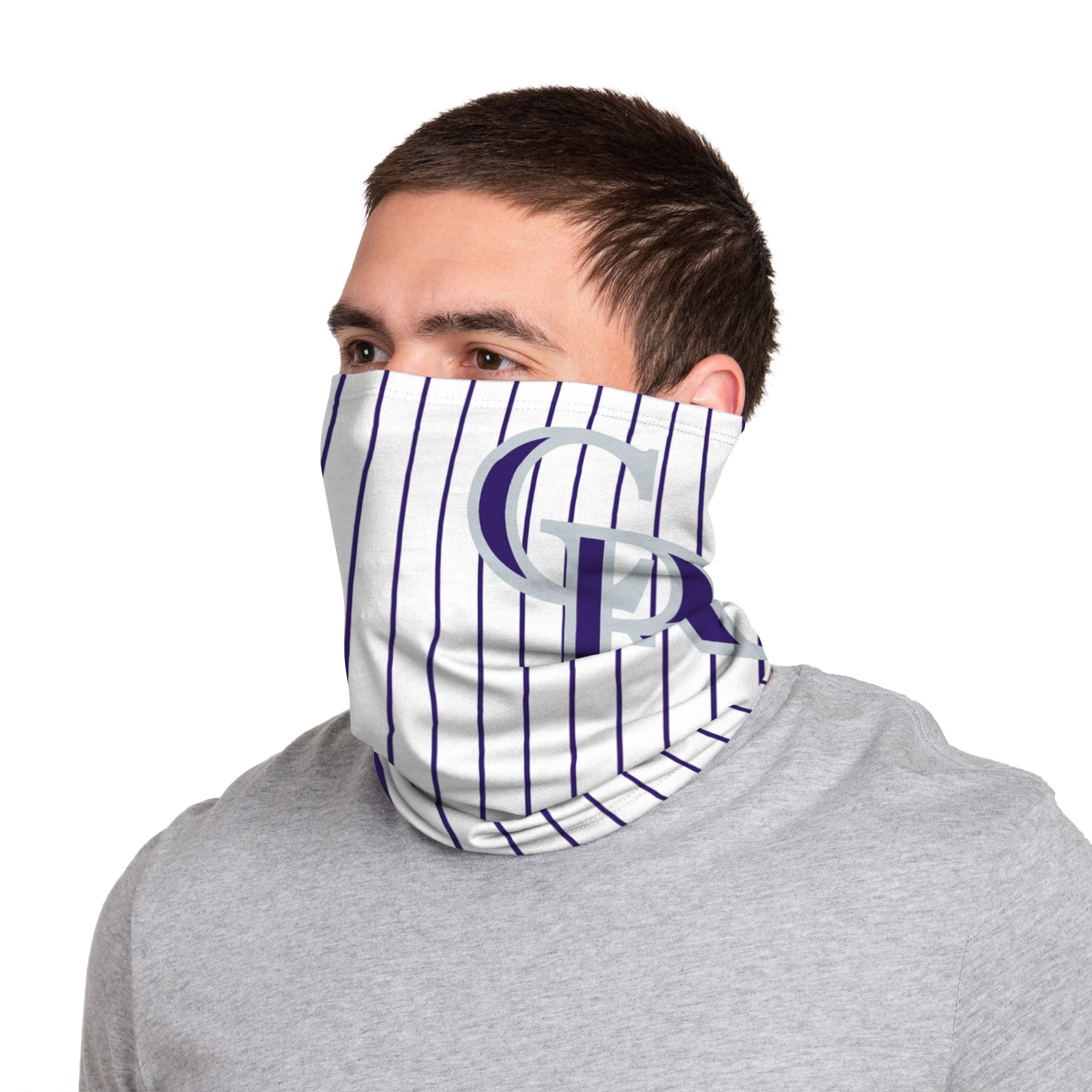 Colorado Rockies MLB Big Logo Gameday Gaiter Scarf - Image 2