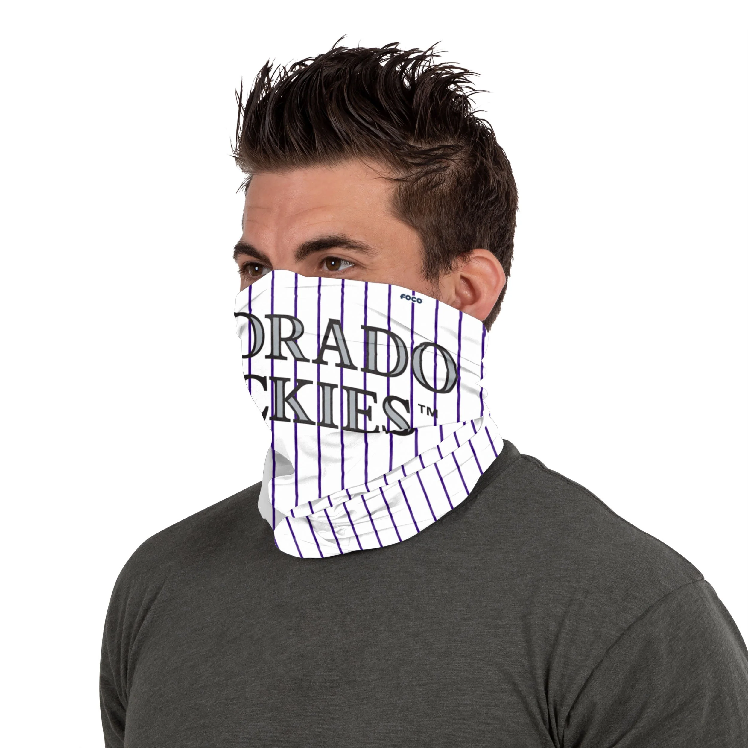 Colorado Rockies MLB Gameday Ready Gaiter Scarf - Image 4