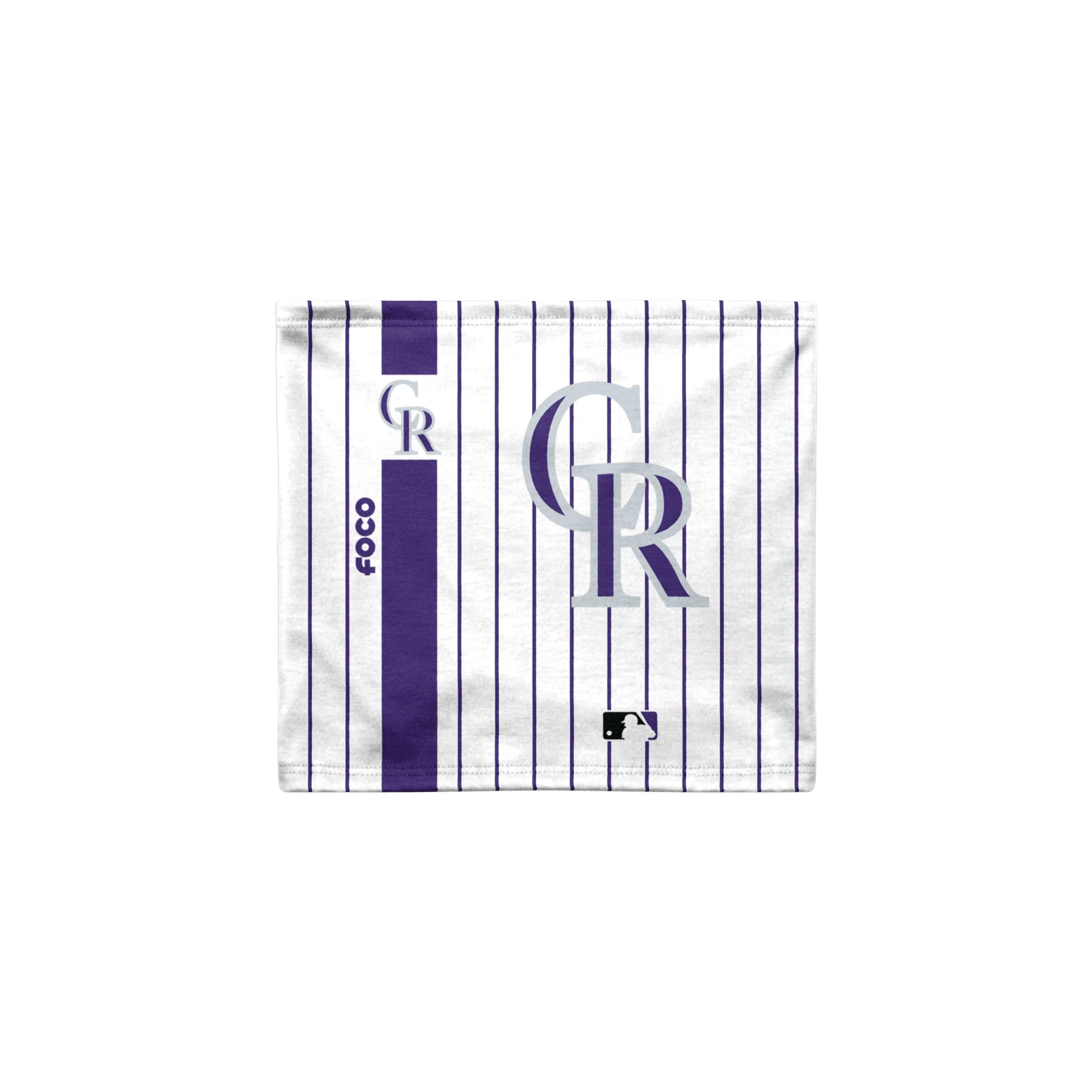 Colorado Rockies MLB On-Field Pinstripe UV Gaiter Scarf - Image 2