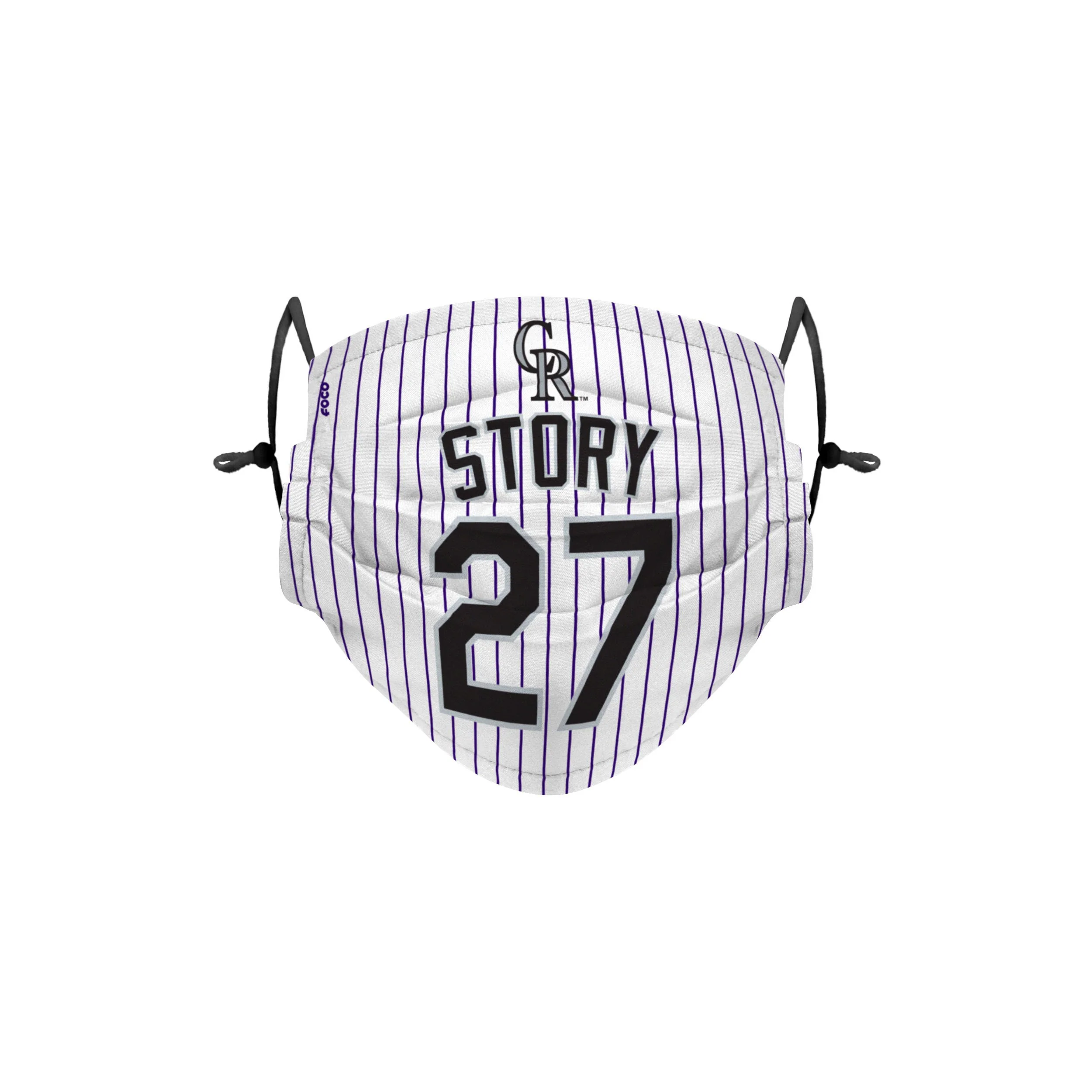 Colorado Rockies MLB Trevor Story Adjustable Face Cover