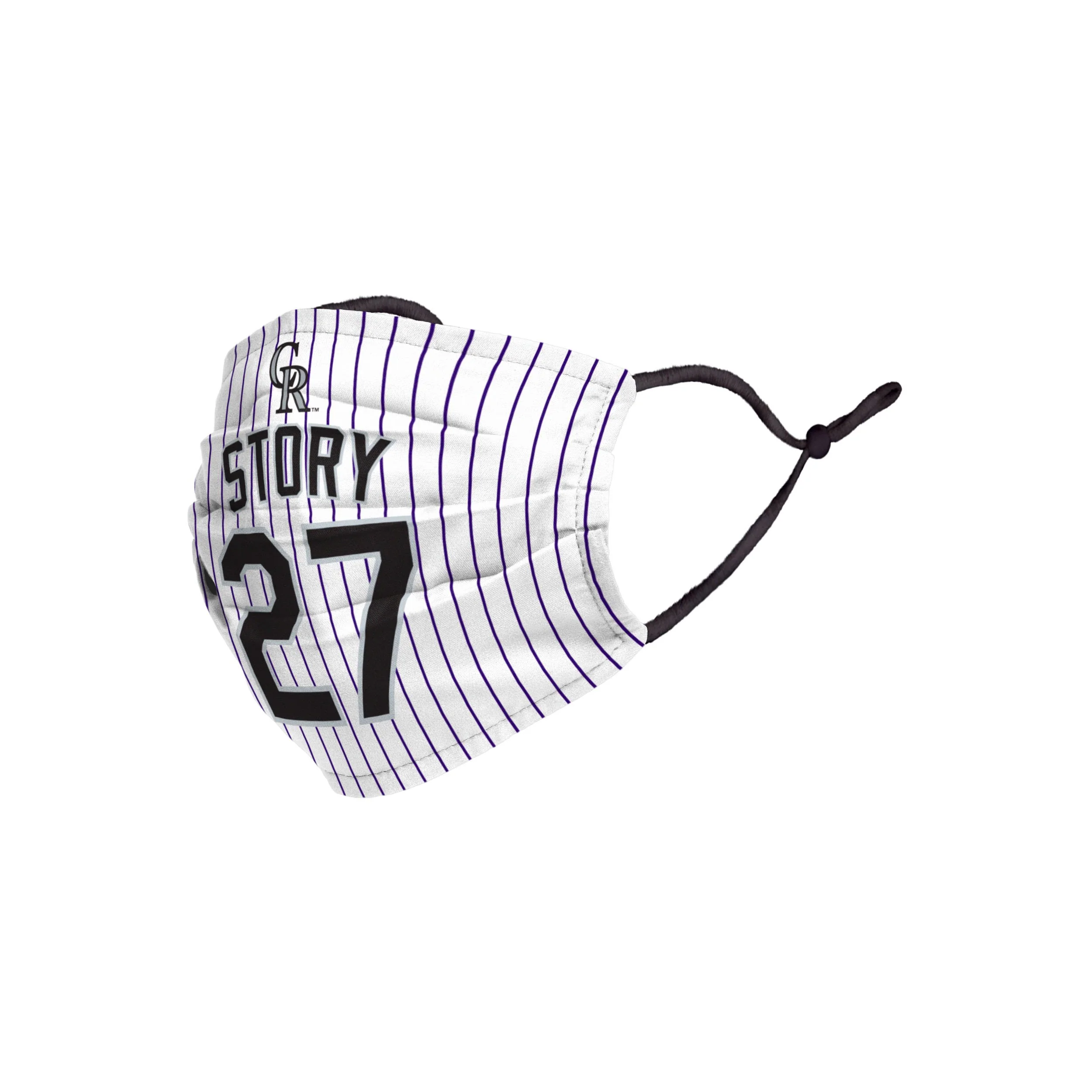 Colorado Rockies MLB Trevor Story Adjustable Face Cover - Image 2