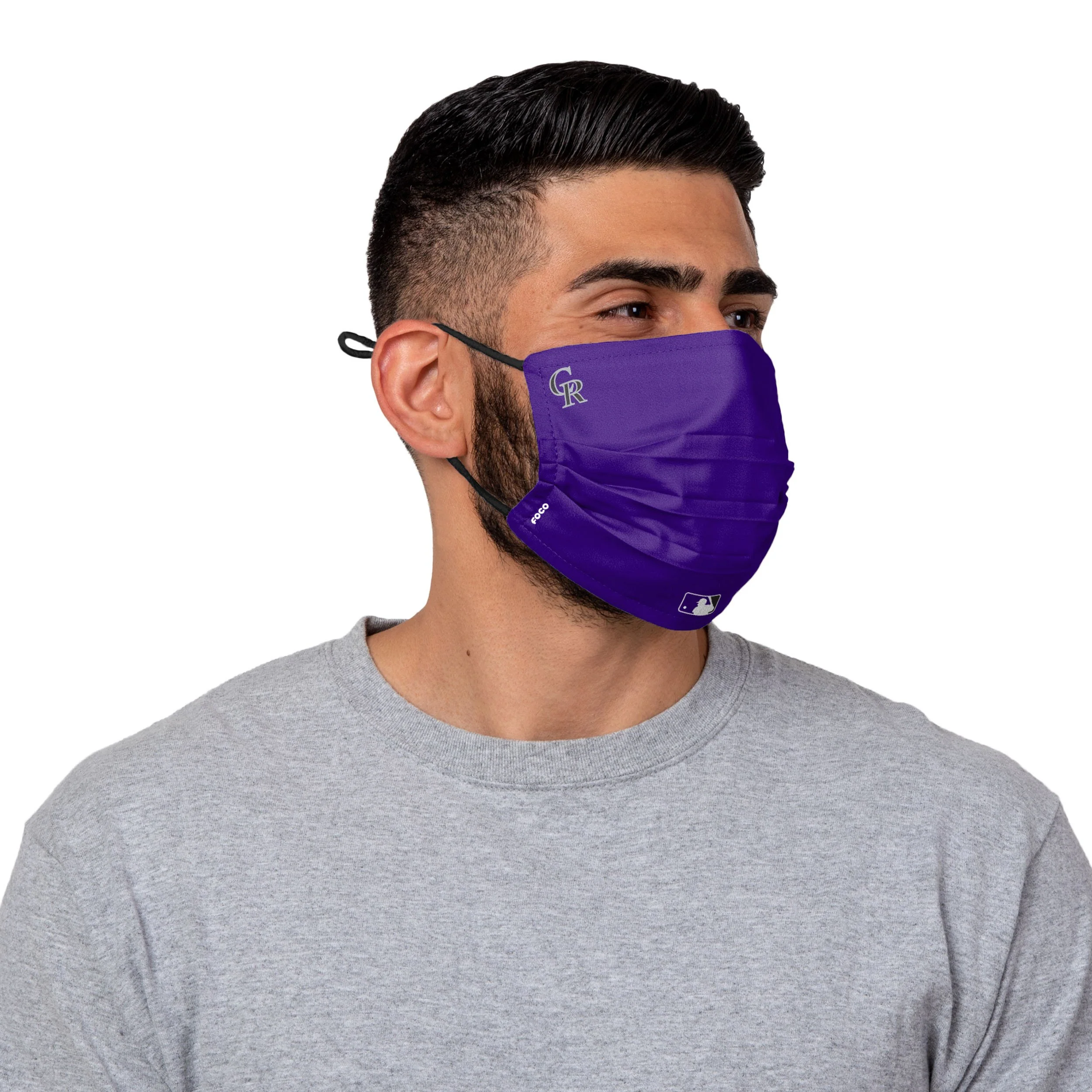 Colorado Rockies MLB Trevor Story On-Field Gameday Adjustable Face Cover - Image 2