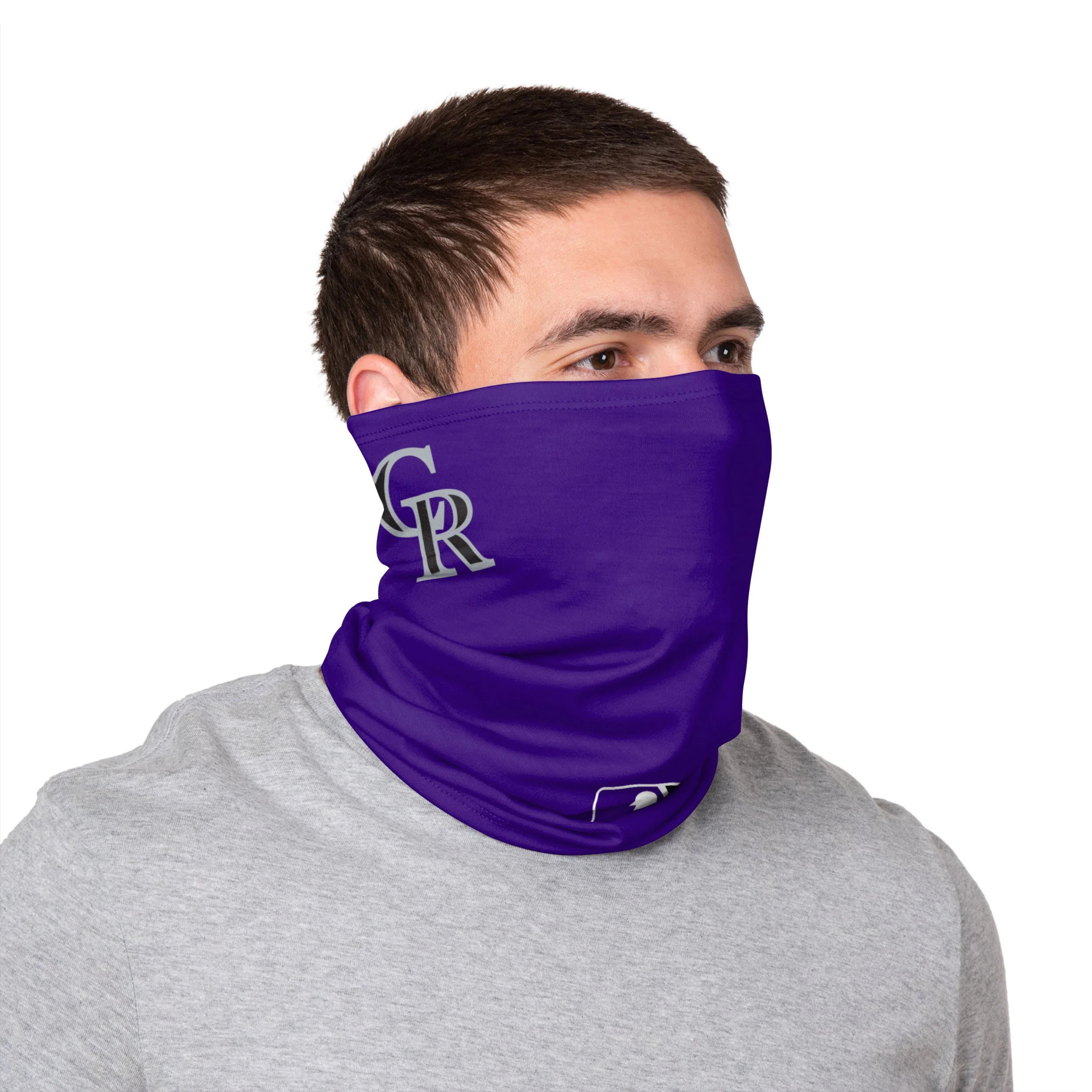 Colorado Rockies MLB Trevor Story On-Field Gameday Gaiter Scarf - Image 3