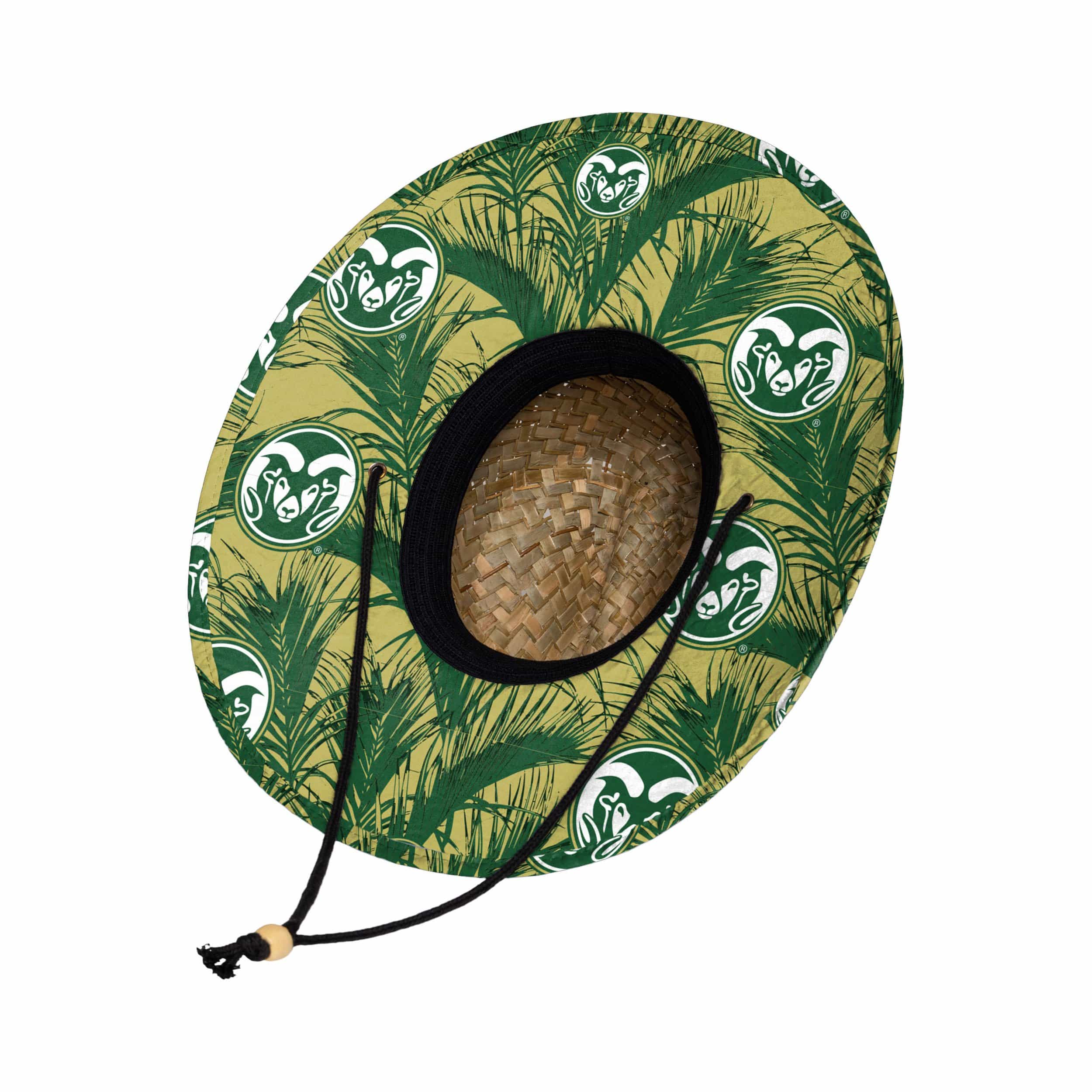 Colorado State Rams NCAA Floral Straw Hat - Image 2