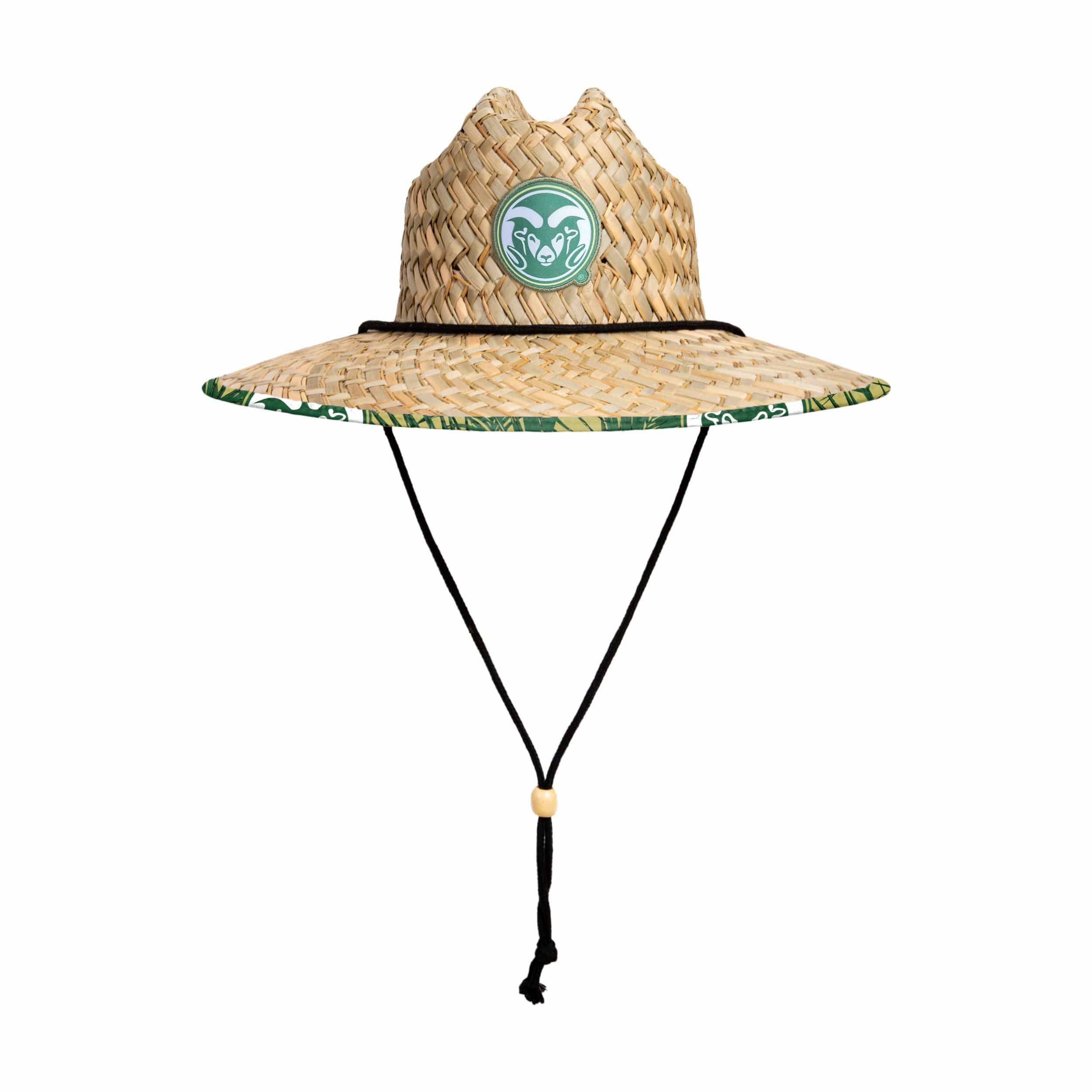 Colorado State Rams NCAA Floral Straw Hat - Image 3