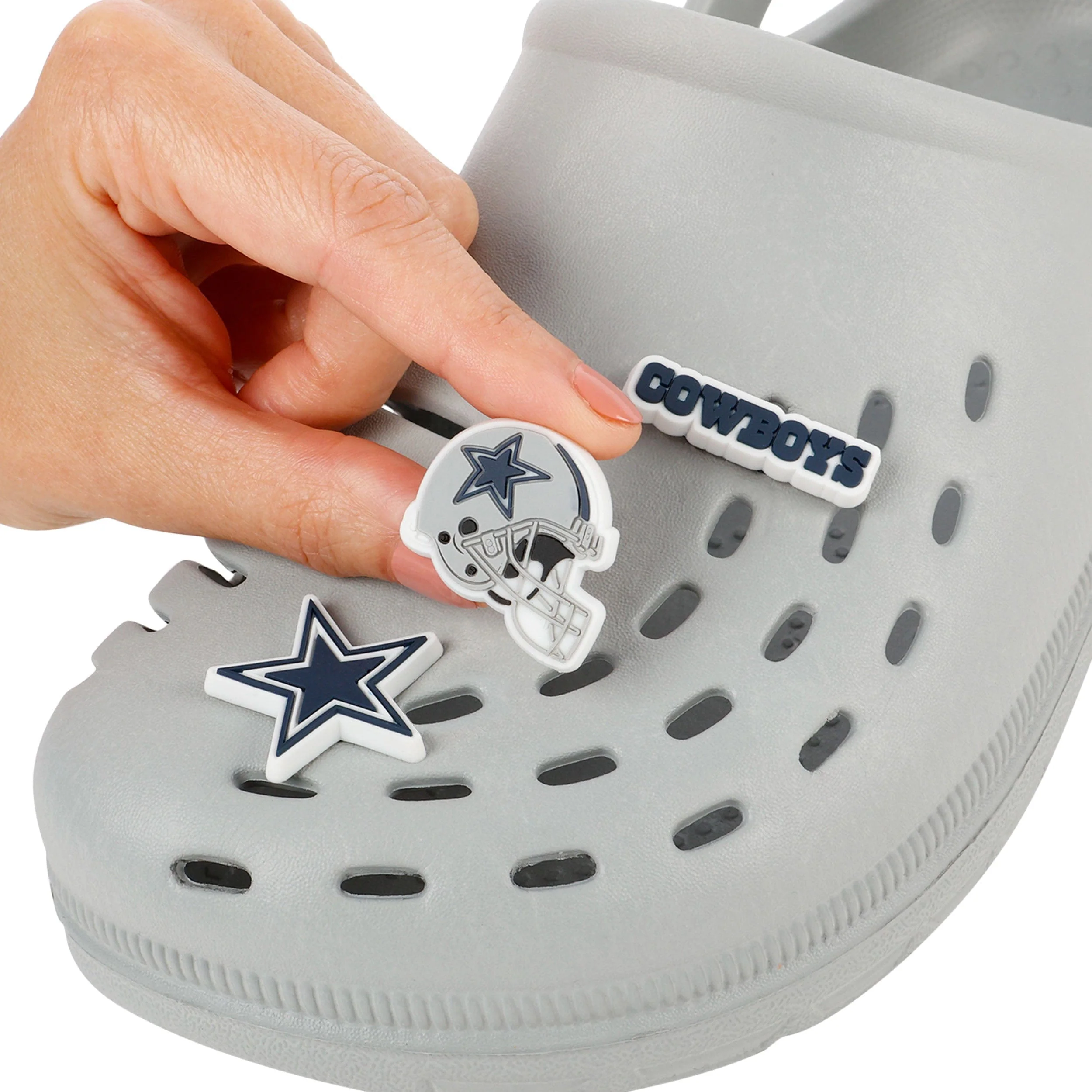 Dallas Cowboys NFL 10 Pack Team Clog Charms - Image 3
