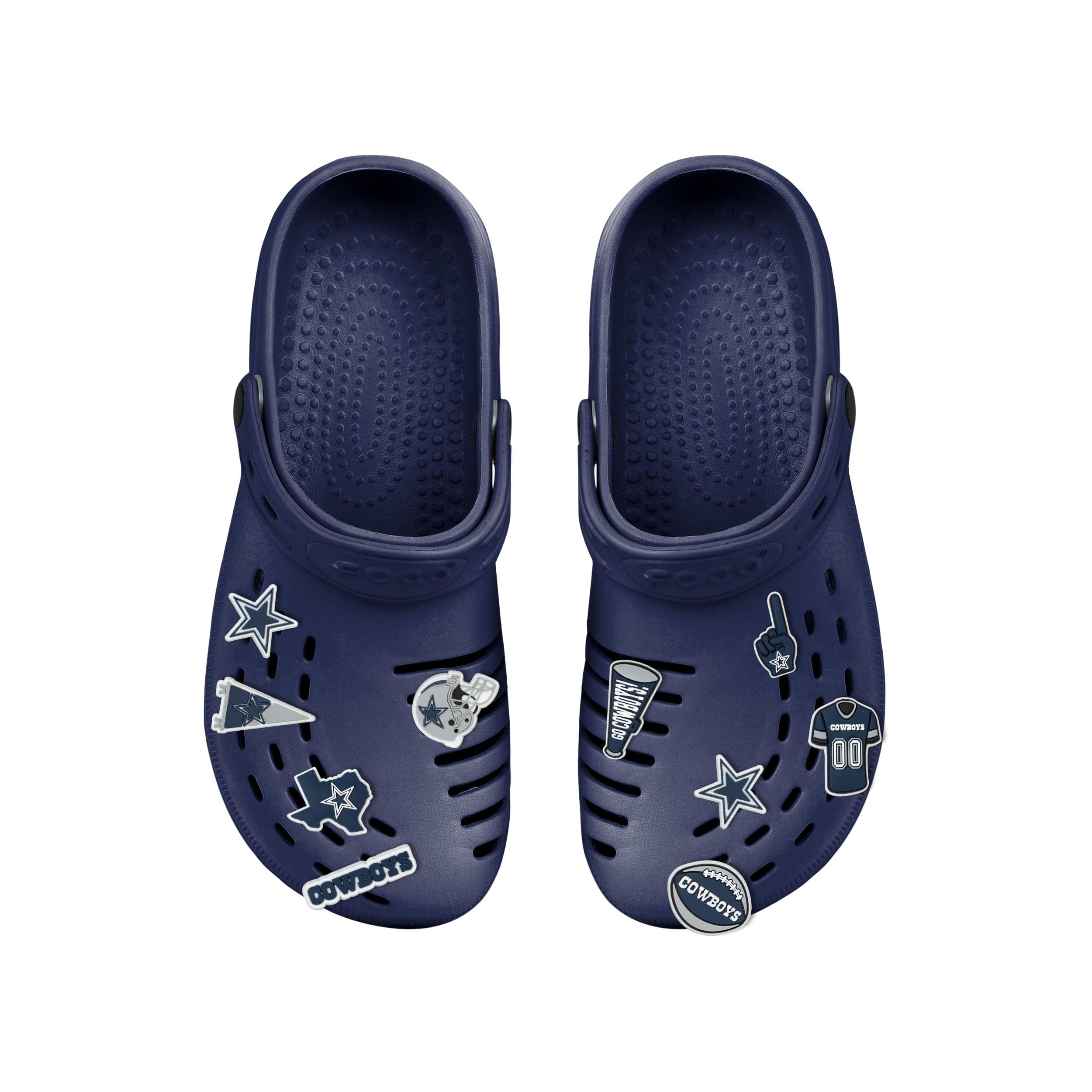 Dallas Cowboys NFL 10 Pack Team Clog Charms - Image 4