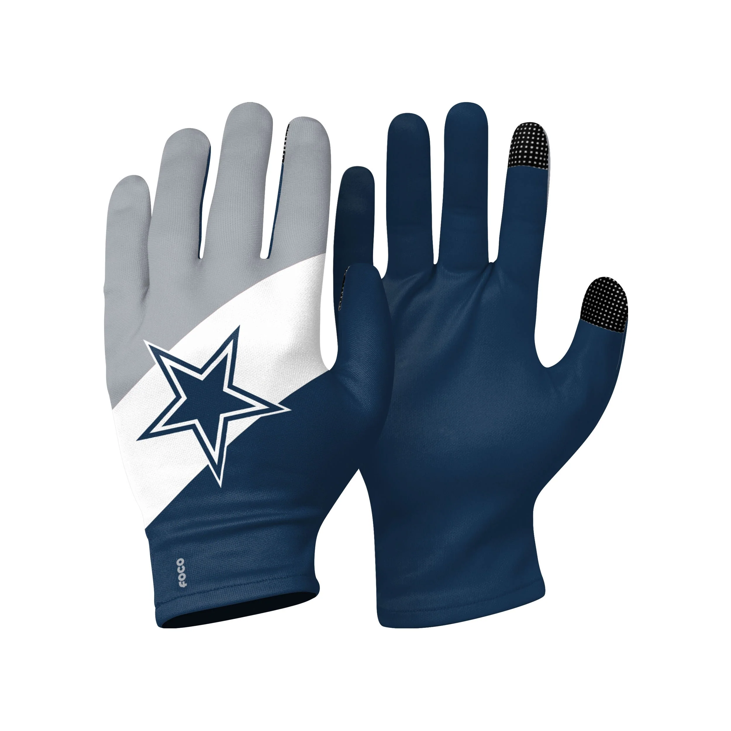 Dallas Cowboys NFL 2 Pack Reusable Stretch Gloves - Image 3