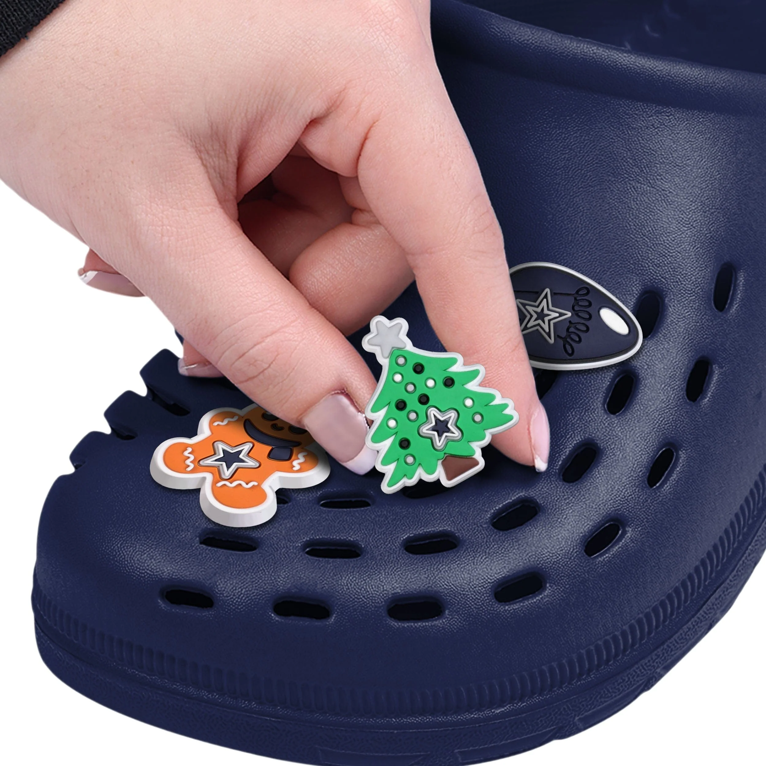 Dallas Cowboys NFL 6 Pack Holiday Team Clog Charms - Image 3