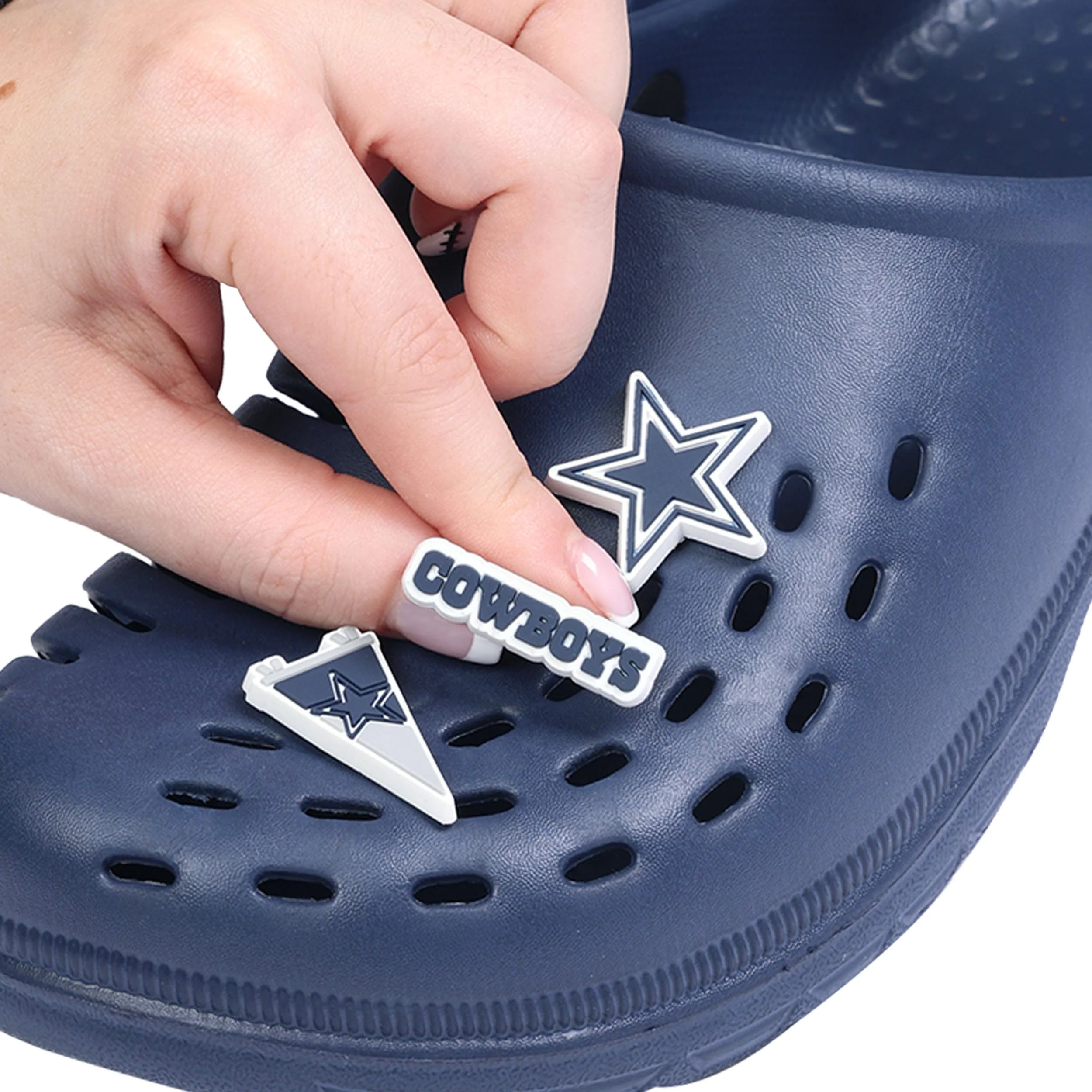 Dallas Cowboys NFL 6 Pack Team Clog Charms - Image 3