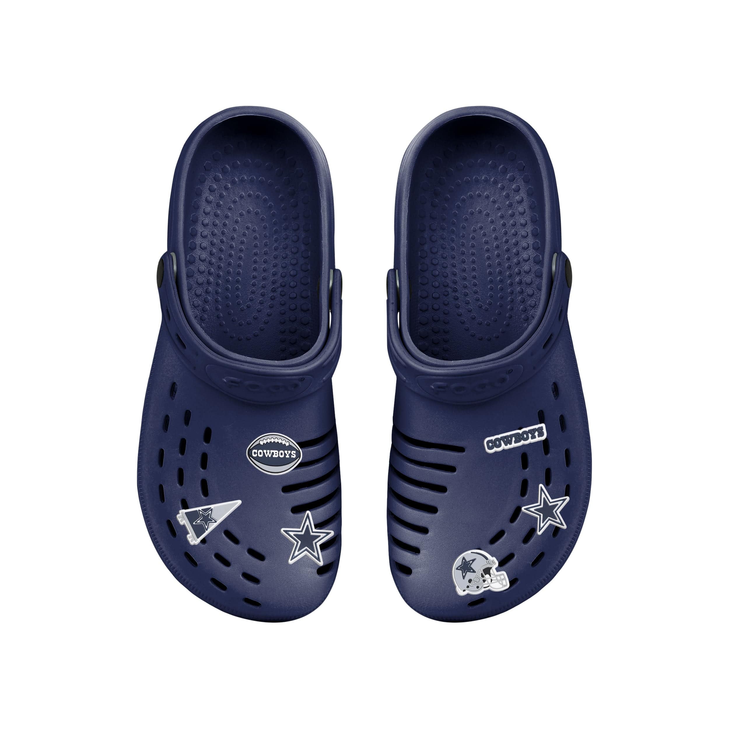 Dallas Cowboys NFL 6 Pack Team Clog Charms - Image 4