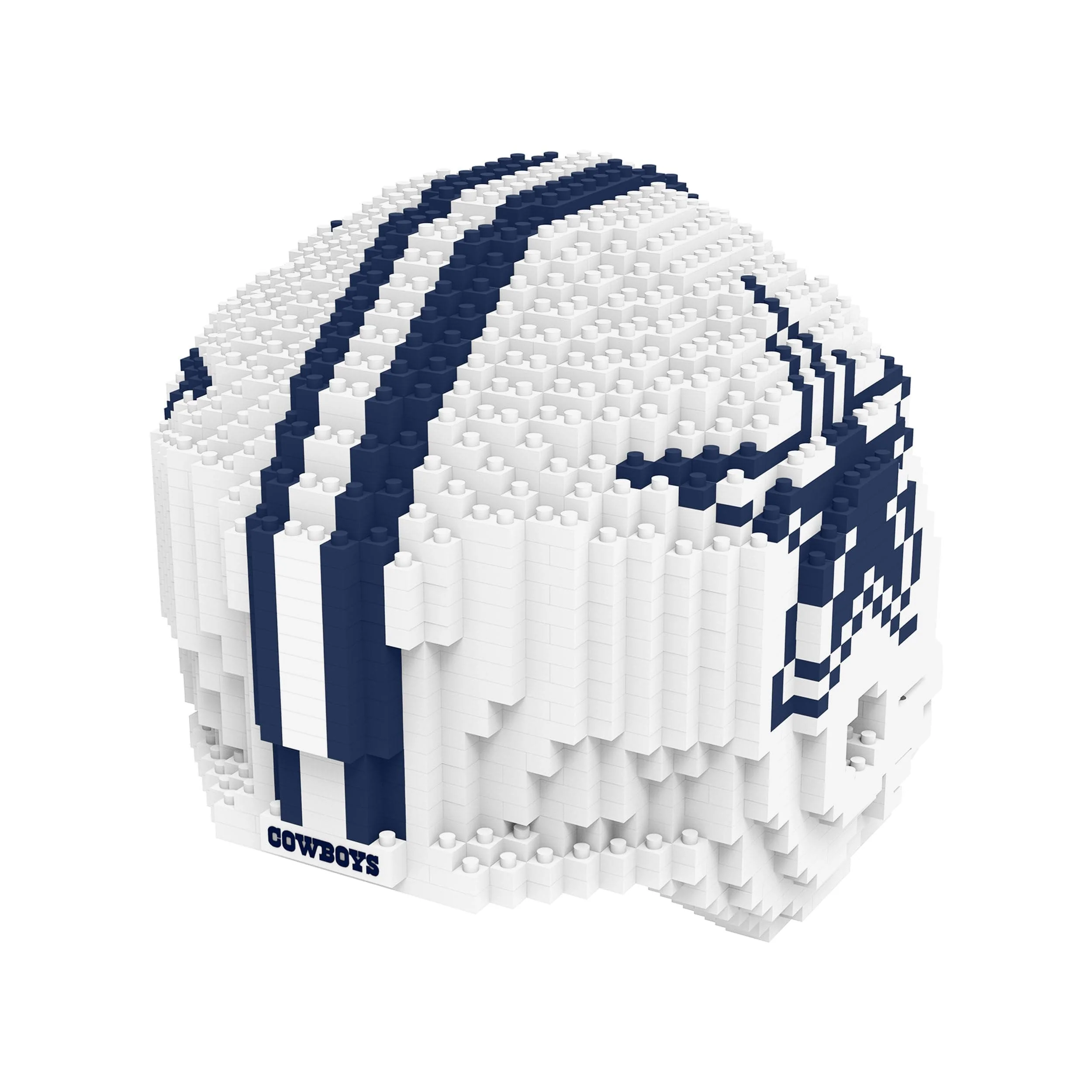 Dallas Cowboys NFL Alternate Replica BRXLZ Mini Helmet - Image 4